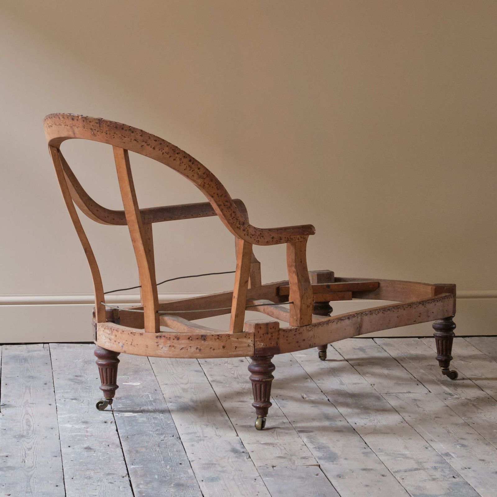 Mid 19th Century Chaise Longue Frame C1860 photo 995.0