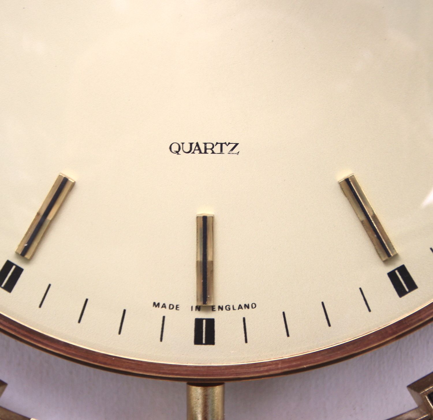 Home Decor 1970s British Sunburst/Kitsch Lounge Vintage Wall Clock. Fully Guaranteed. London Timepiece. photo