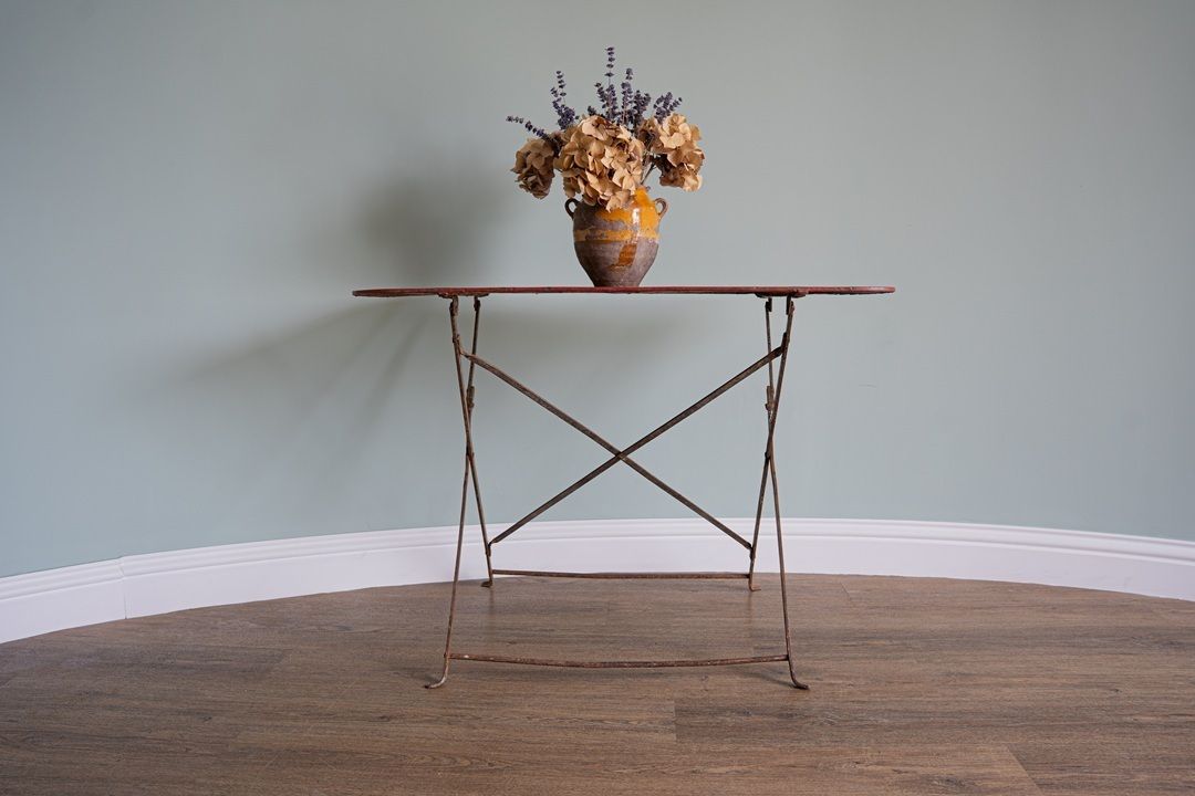 Vintage French Folding Garden Table