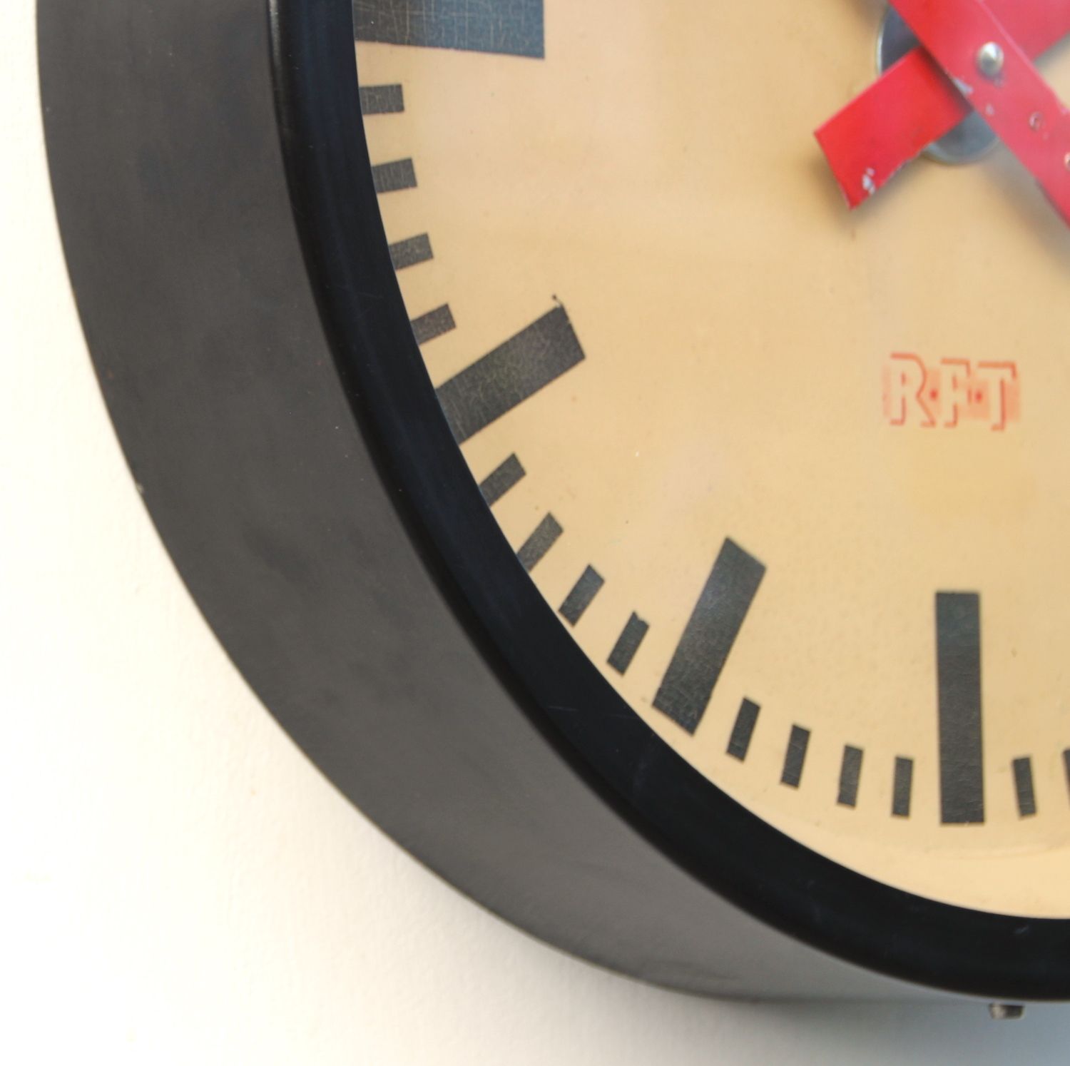 1950s East German Vintage Factory Wall Clock. Fully Guaranteed. London Timepiece photo 325.0