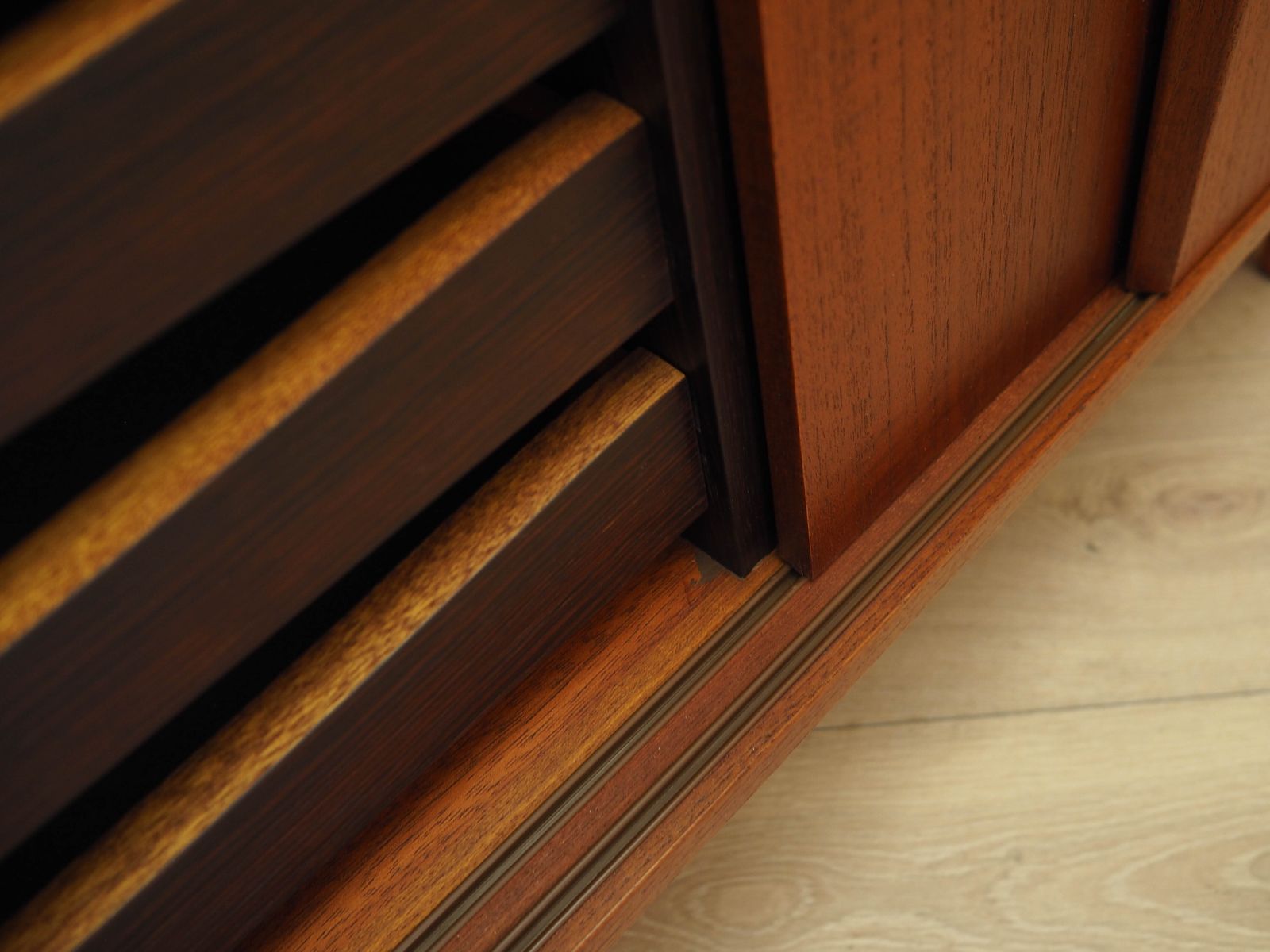 Teak Sideboard, Danish Design, 1970s, Production: Denmark photo vintage