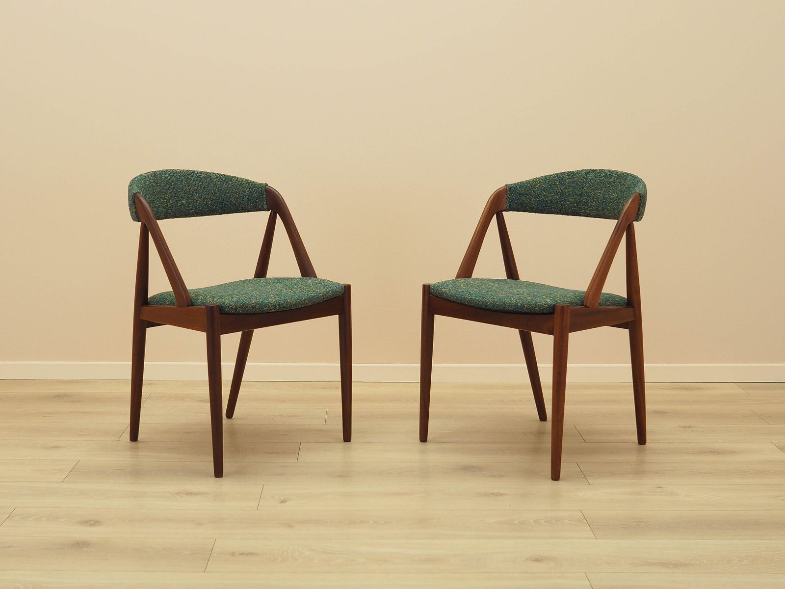 Set Of Two Teak Chairs, Danish Design, 1970s, Designer: Kai Kristiansen photo 1449.0