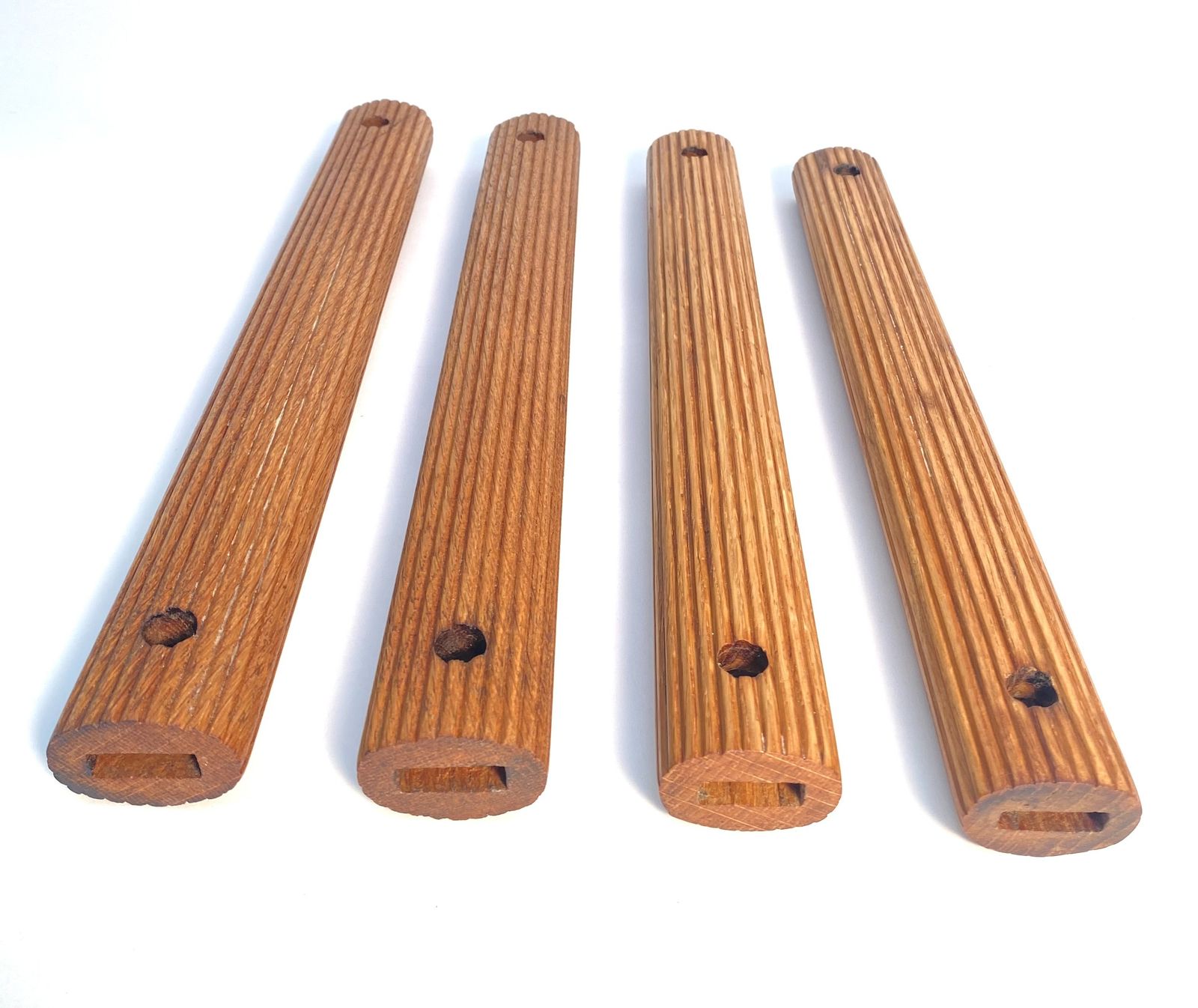 1st Batch Of Early 20th Century 1900 30s English Oak Copper And Brass  Door Handles                                                                                             Per Pair photo Home Decor