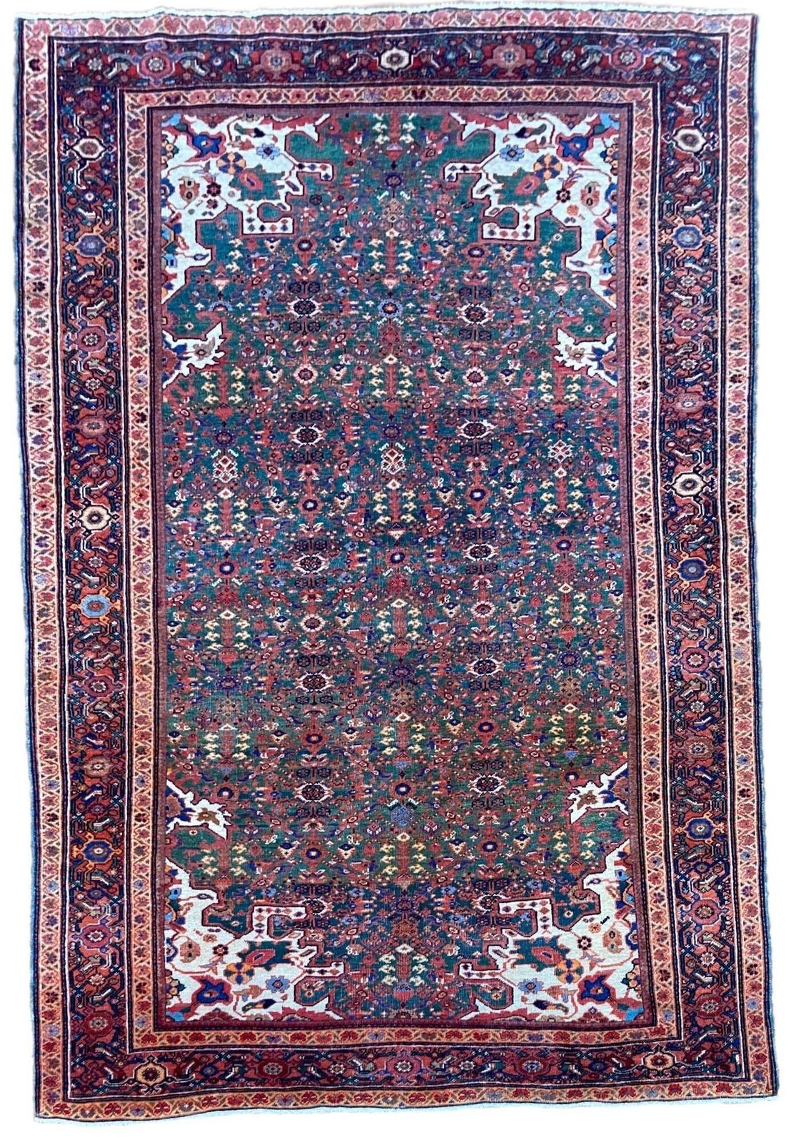 Antique Mahal Rug 2.08m X 1.32m