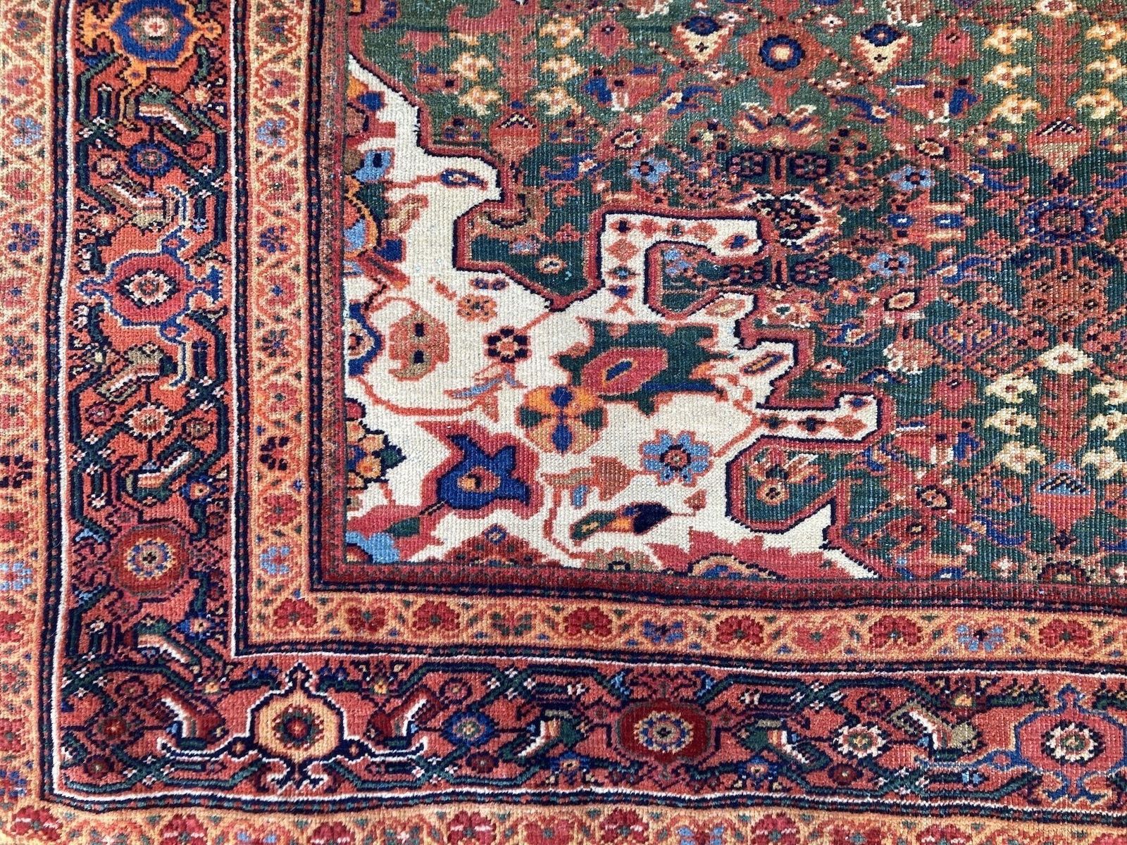 Antique Mahal Rug 2.08m X 1.32m photo vinterior