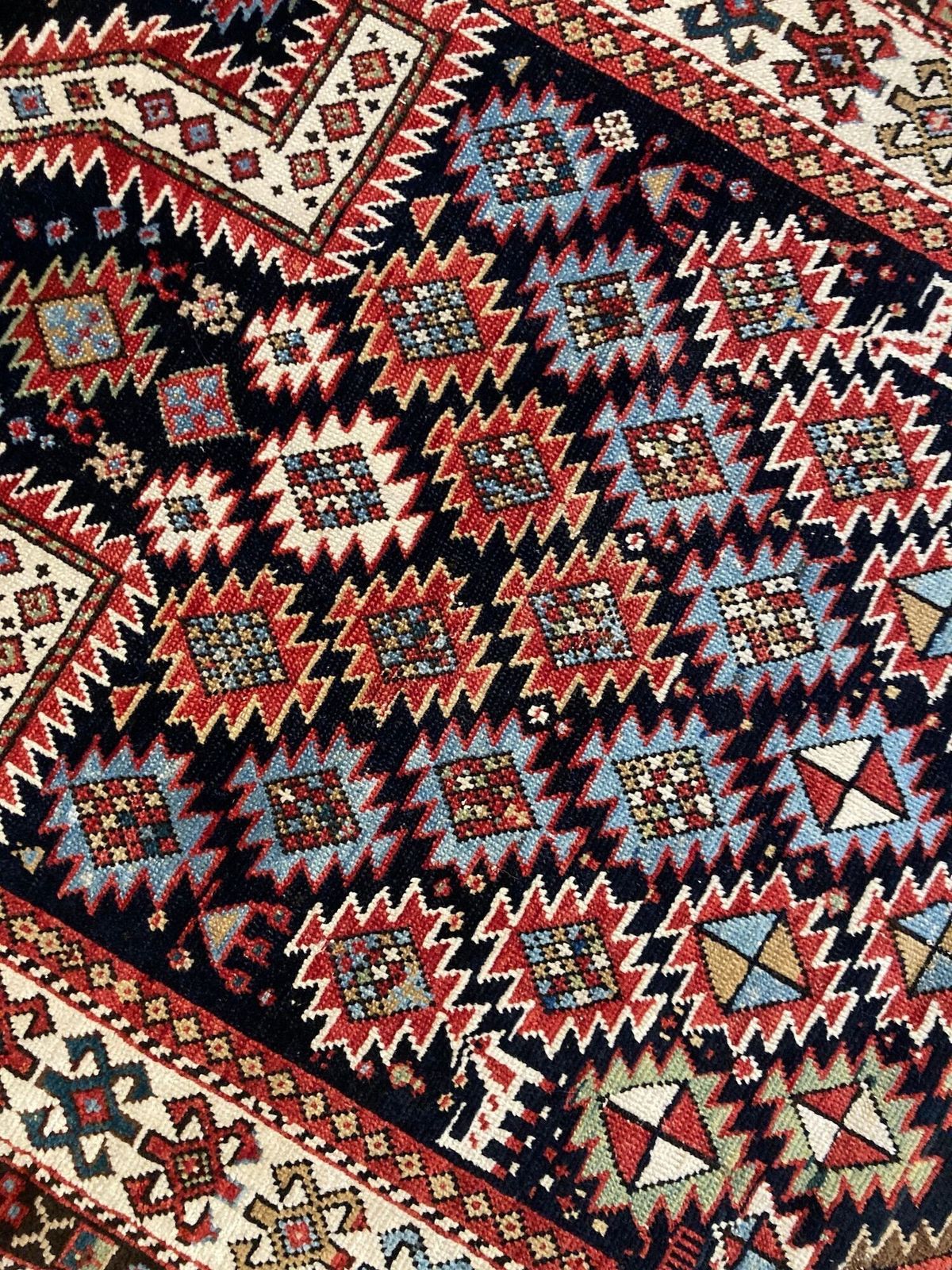 photo for sale Antique Caucasian Prayer Rug 1.51m X 1.03m