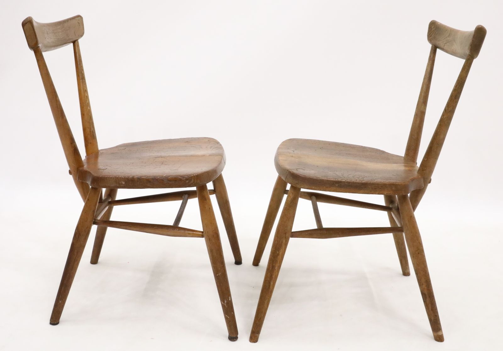 2 Ercol Stacking Chairs School/Playroom Chairs 1950s Finish Free Uk Delivery photo for sale