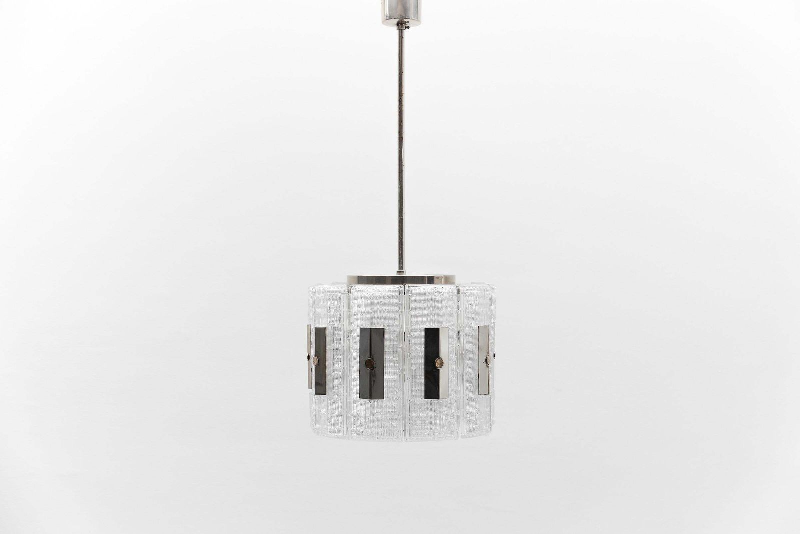 Crystal Glass Chandelier By Kaiser Leuchten, 1960s Germany photo furniture