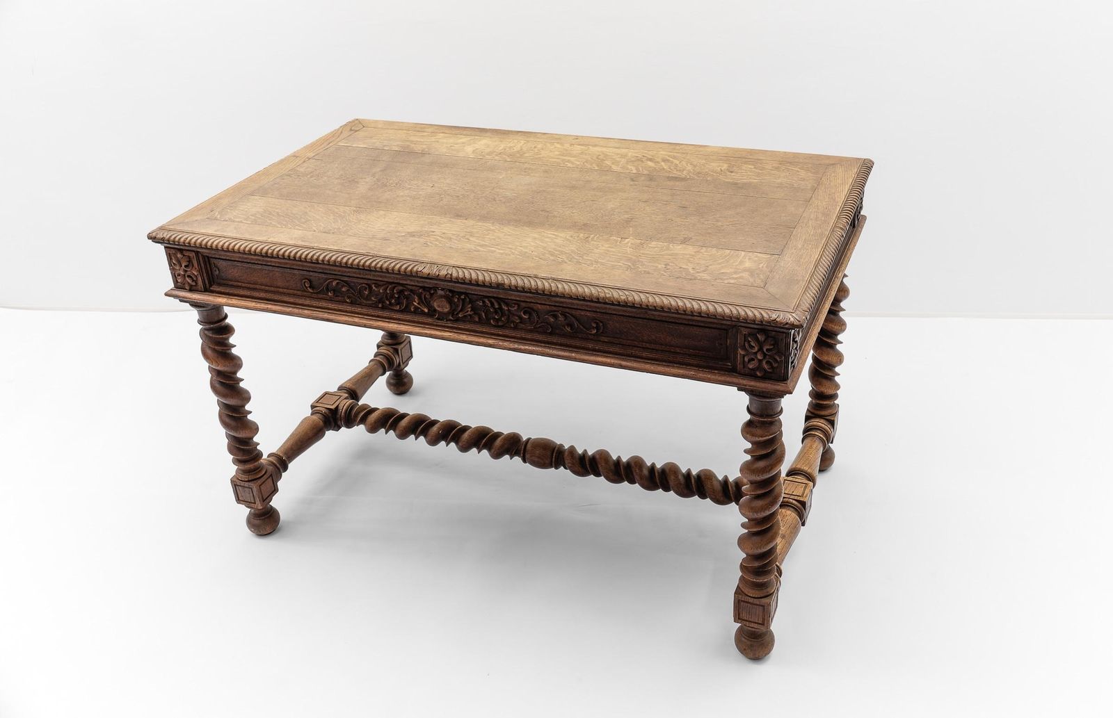 Late 19th Century French Barley Twist Writing Desk photo buy