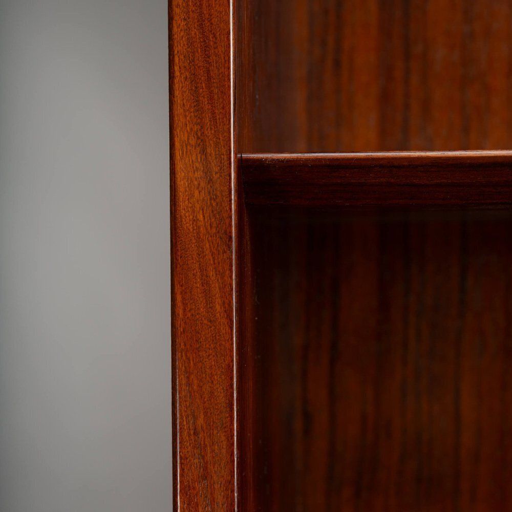 Mid Century Modern Danish High Rosewood Bookcase From Hundevad & Co., 1960s photo vintage
