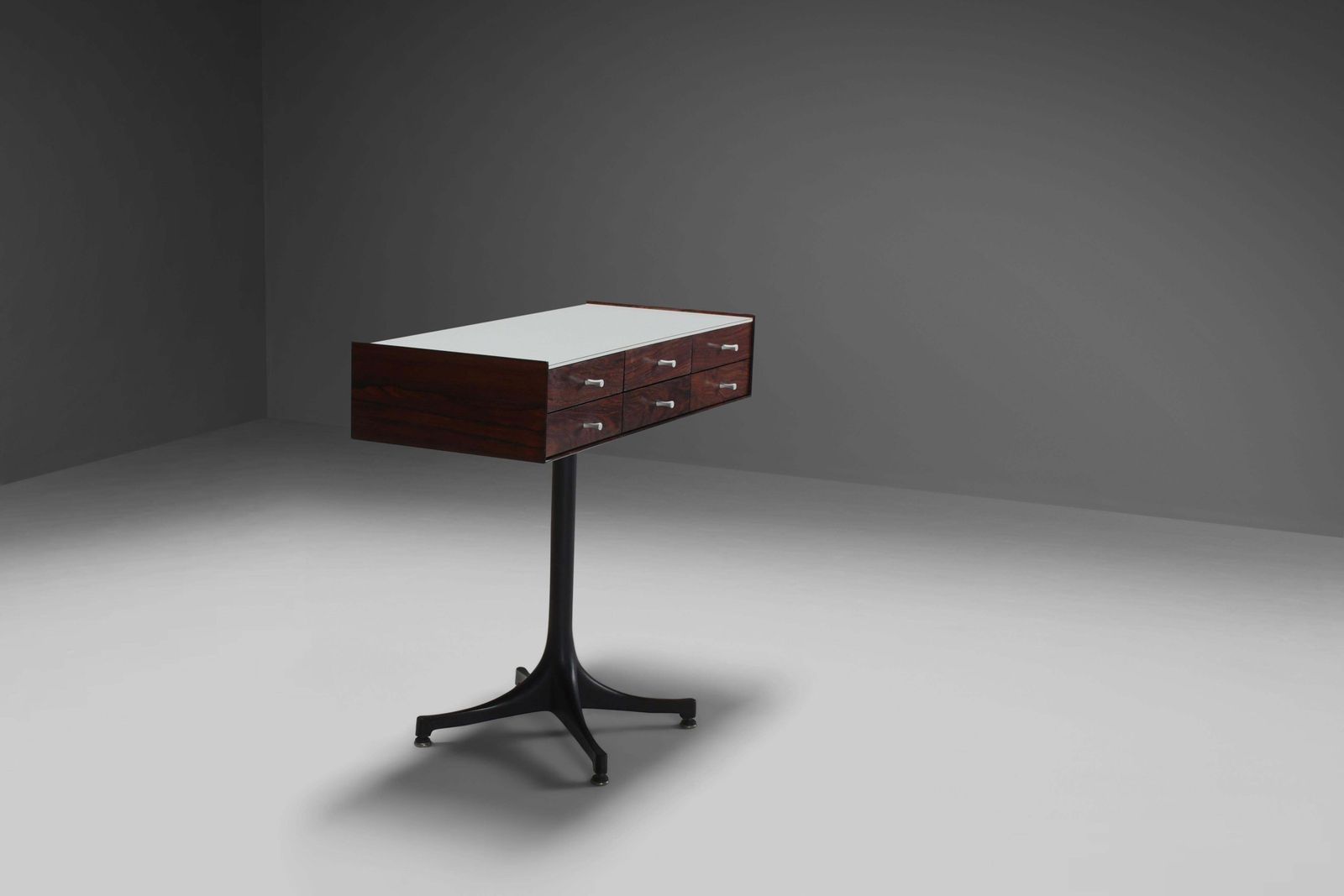 Rosewood Miniature Series Chest By George Nelson For Herman Miller, 1952 photo Furniture