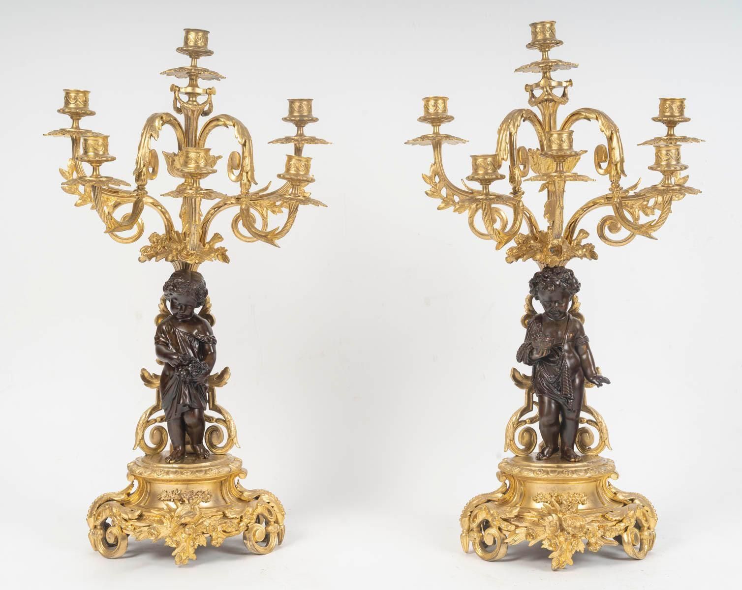 photo furniture Fireplace Set In Patinated And Ormolu, Napoleon III Period, 19th Century.