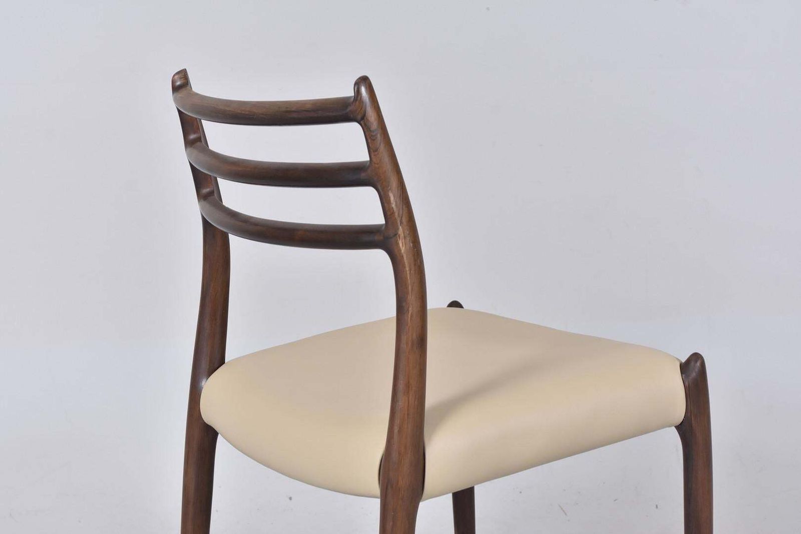 Niels Otto Møller Model 78 Dining Chair, Vintage Hardwood Design, 1951 photo furniture