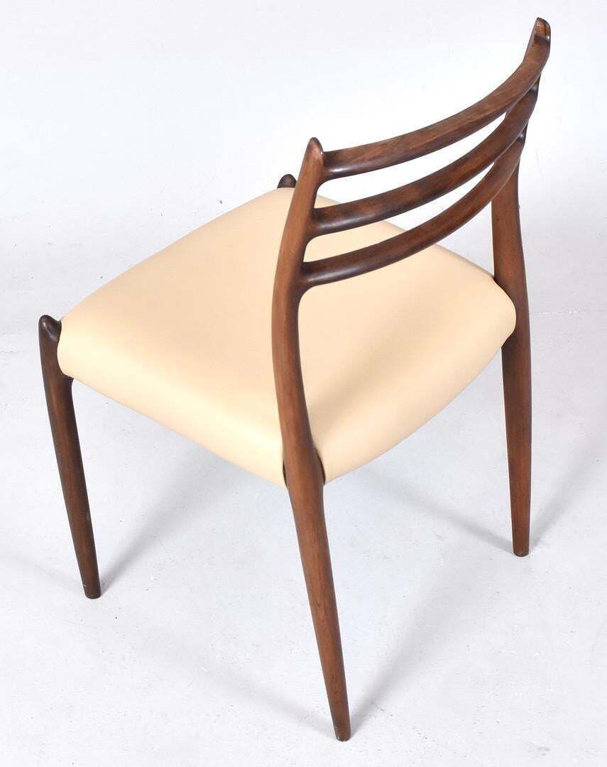 Niels Otto Møller Model 78 Dining Chair, Vintage Hardwood Design, 1951 photo 1026.0
