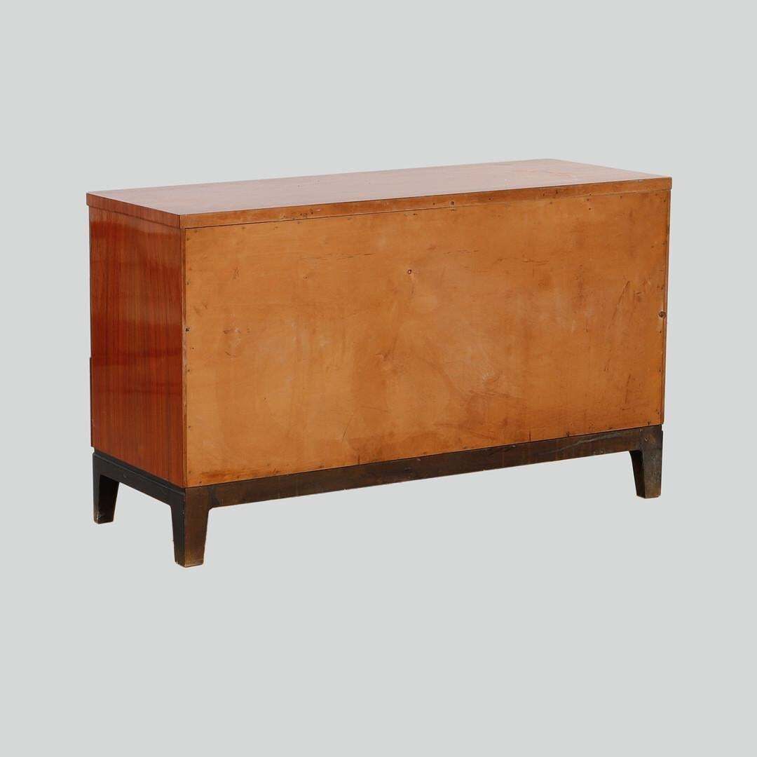 Late Art Deco Mahogany Chest Of Drawers With Bakelite Handles photo 1907.0