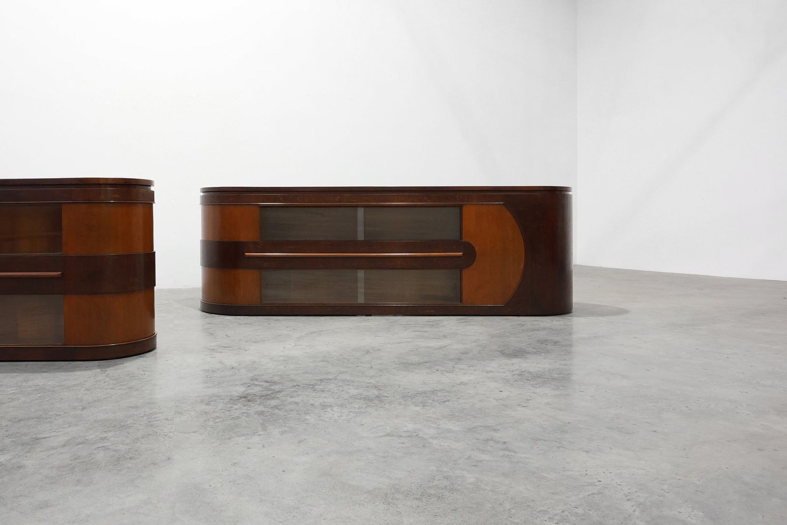photo buy Large Art Deco Counters Attributed To De Coene, Belgium, 1920s, Set Of 2