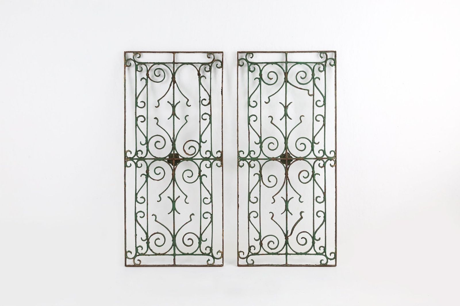 Art Art Deco Cast Iron Wall Decorations, Belgium, 1930s photo