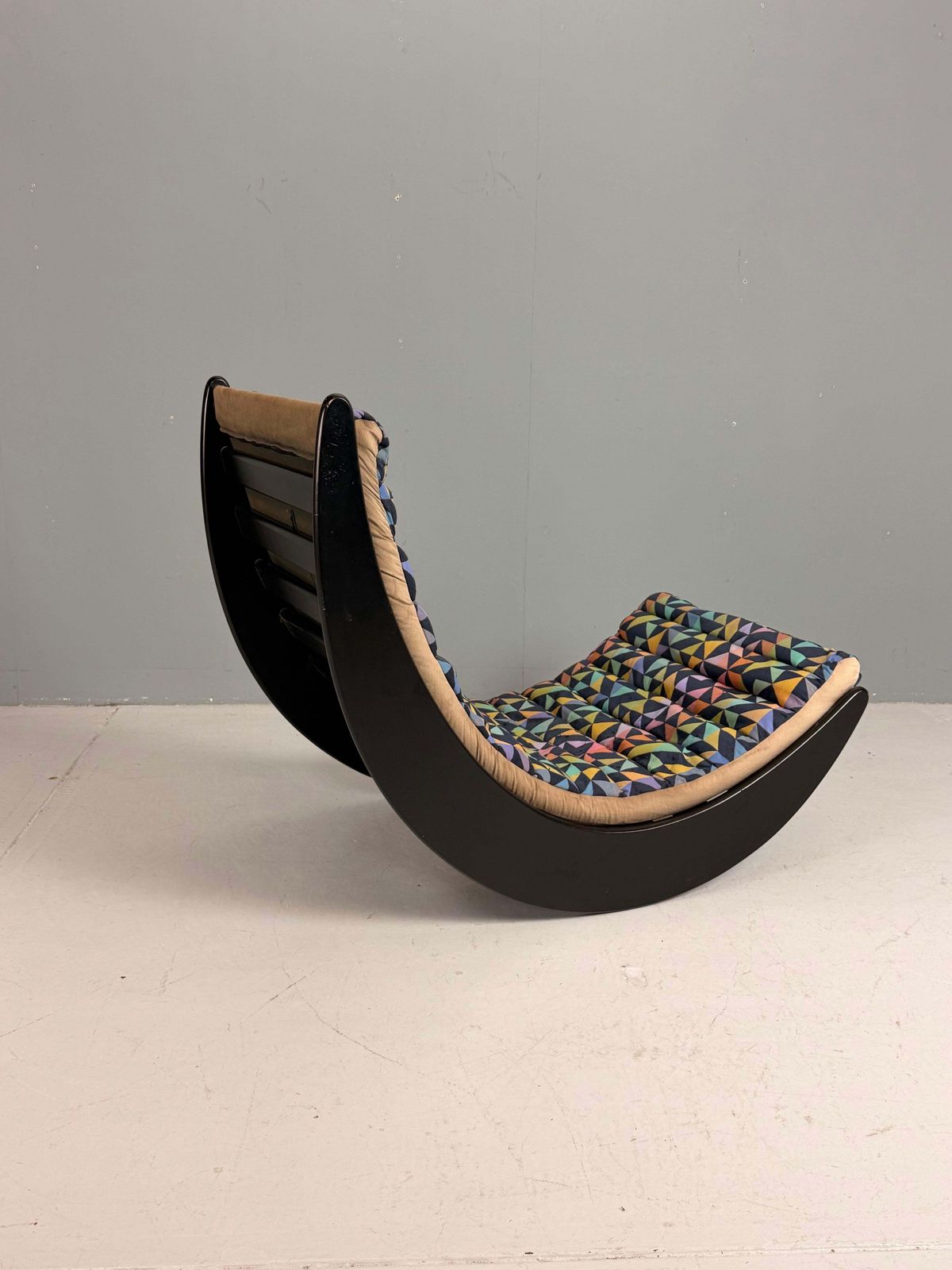 photo for sale Verner Panton Original "Relaxer 2" Rocking Chair By Rosenthal, 1970s