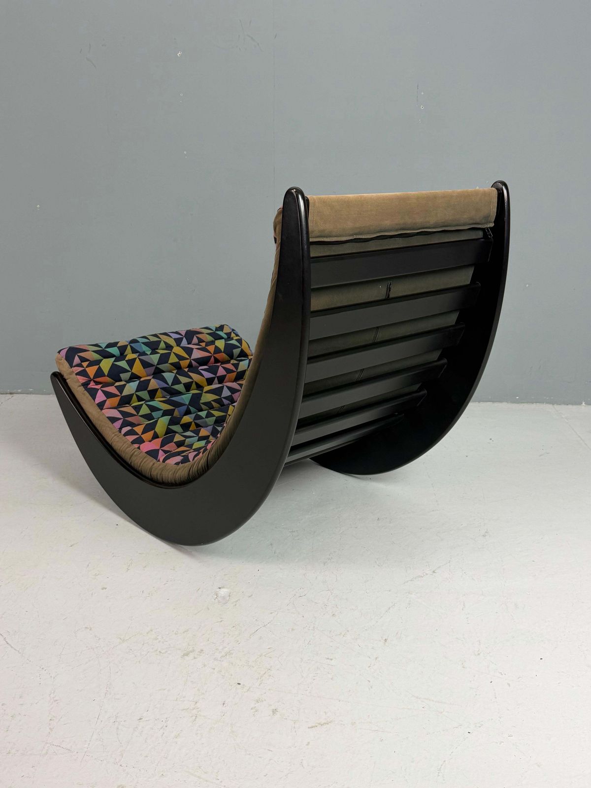 Furniture Verner Panton Original "Relaxer 2" Rocking Chair By Rosenthal, 1970s photo