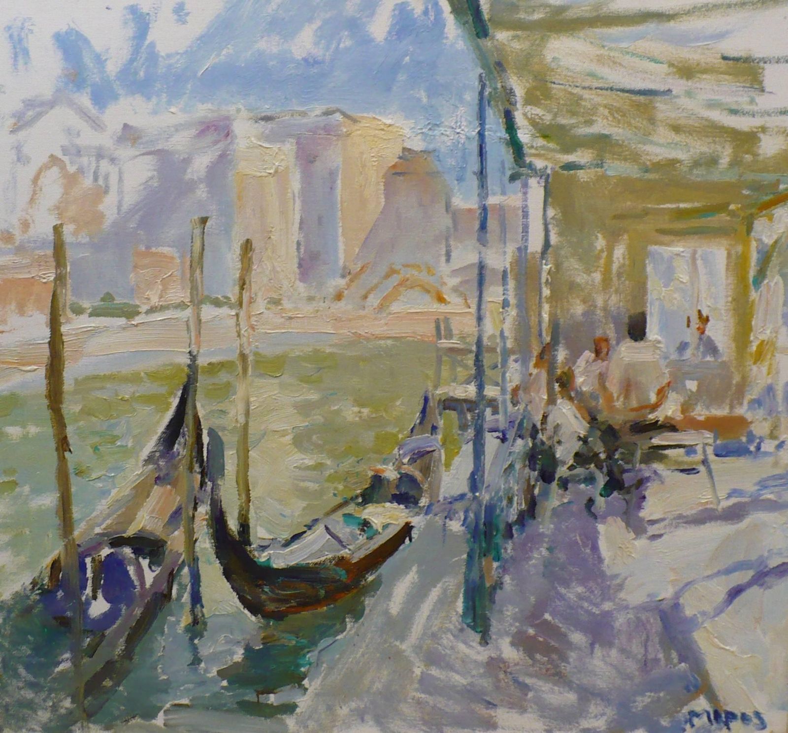 Georgij Morozvenice Light    Oil  Cm. 55 X 60 19991999