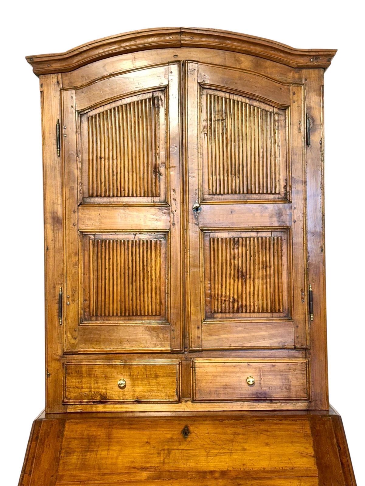 French Louis XVI Period Walnut Secretaire Desk, Circa 1780 photo Furniture