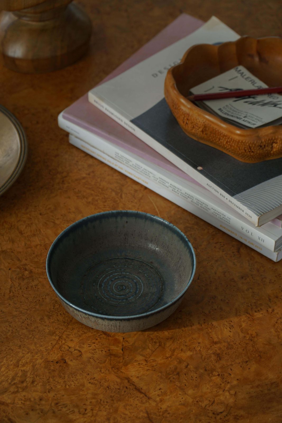photo furniture Eva Staehr Nielsen, Saxbo Bowl, "237", Danish Modern Ceramics, Mid 20th Century
