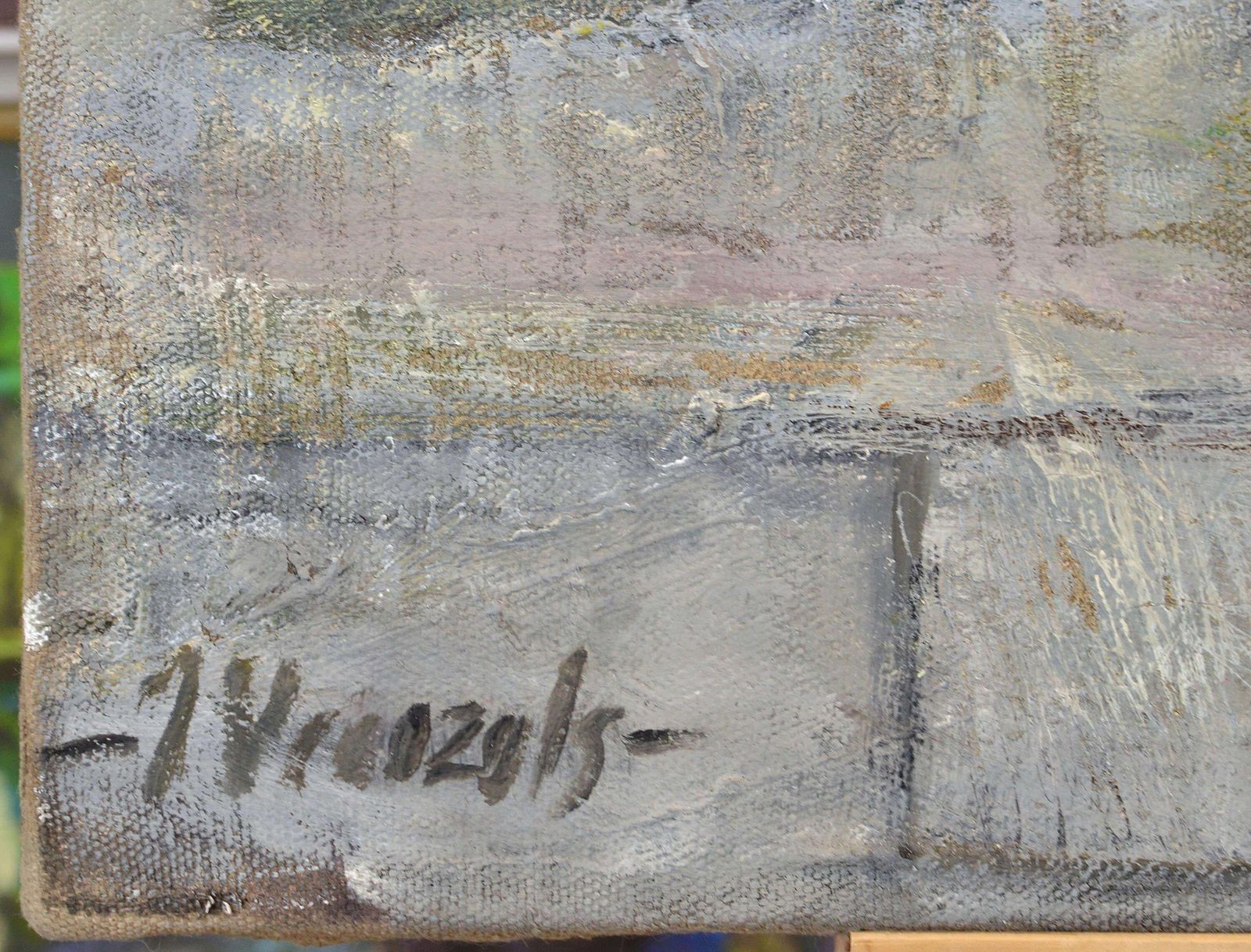 Imants Vecozolsstill Life With Pumpkin. 2010. Oil On Canvas 57x49 Cm2010 photo furniture