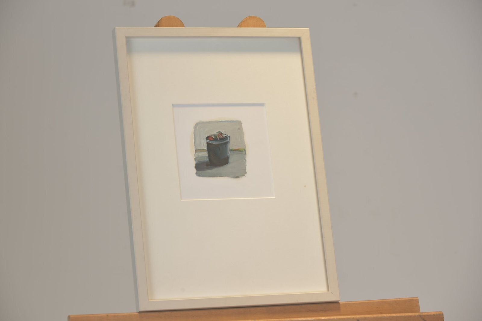 Bucket With Fruit, Jochen Pankrath, 2008, Oil On Paper photo Art