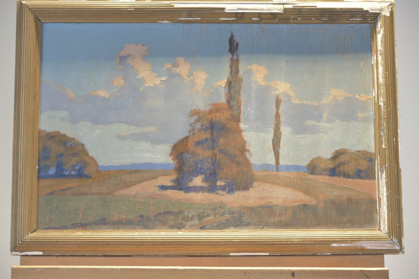 Oil Painting, Adolph De Siebenthal, Switzerland, 1921