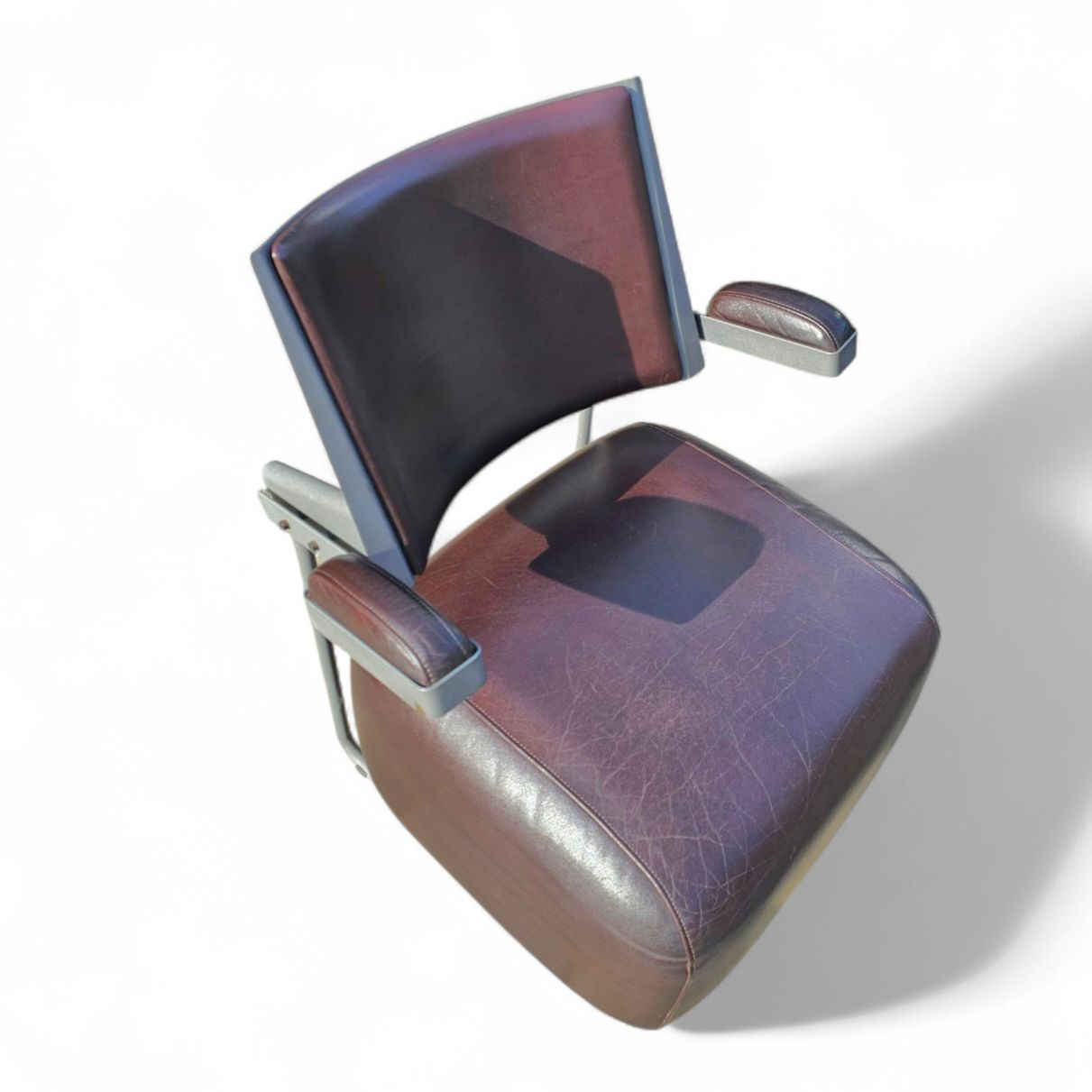 Furniture 3 X Oscar Armchair By Harri Korhonen For Inno Interior Oy / Brown Leather / 1980s photo