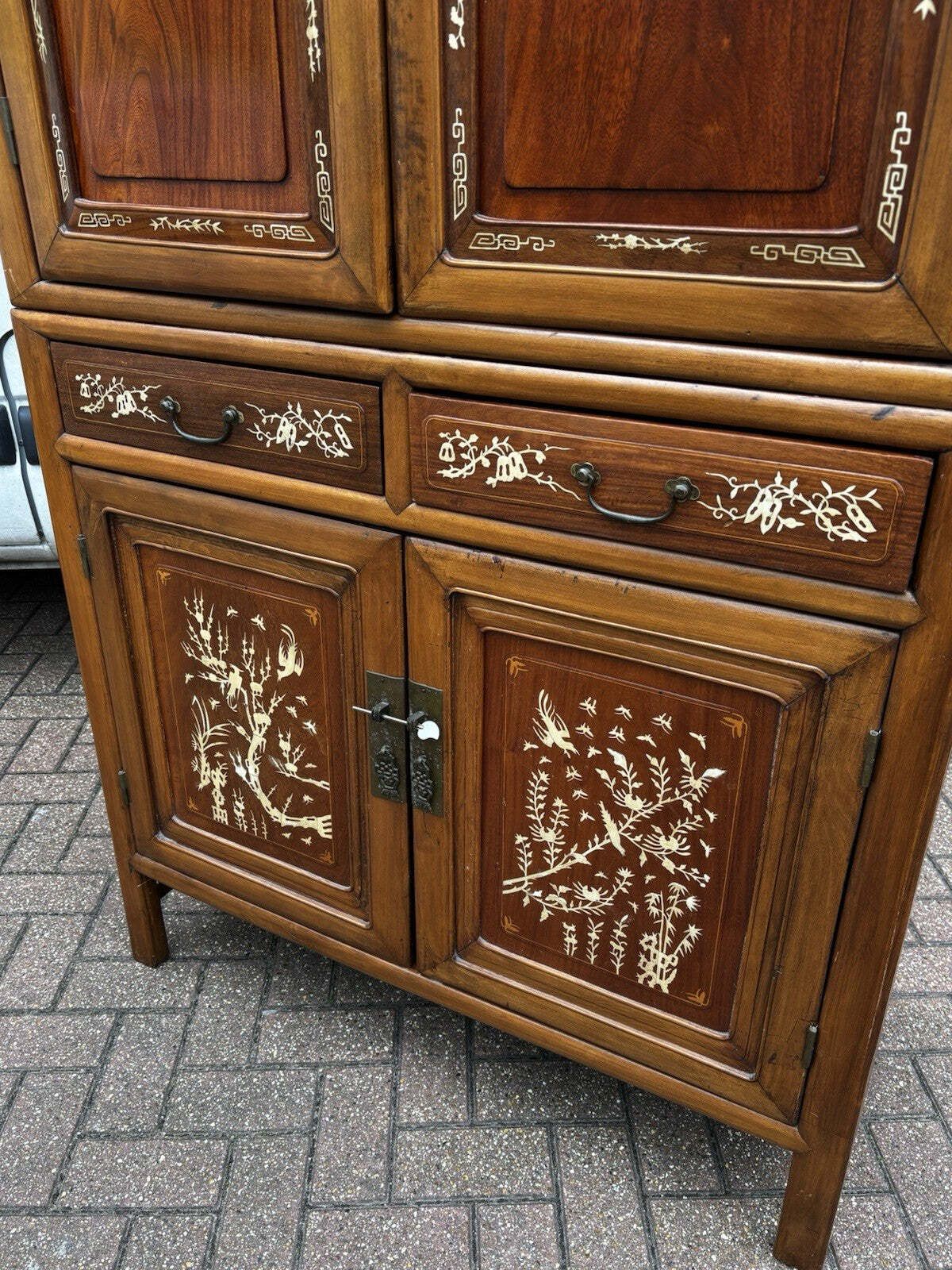 Chinese Cupboard, Loads Of Storage, Superb Cocktail Cabinet. photo Furniture