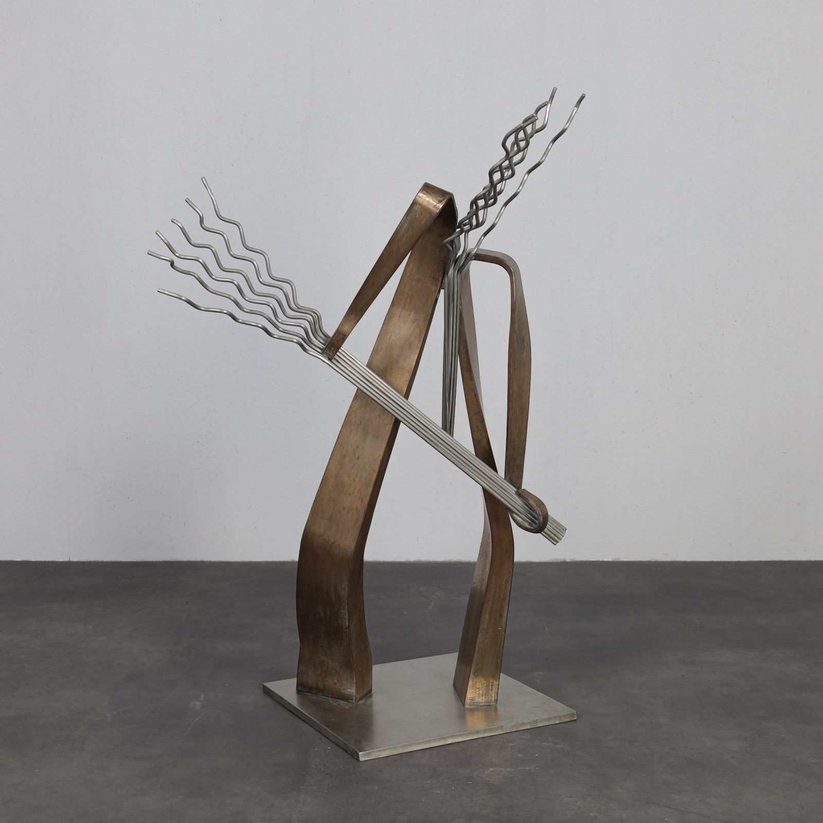 The Chord (Het Akkoord) Abstract Sculpture By André Van Der Linden photo furniture