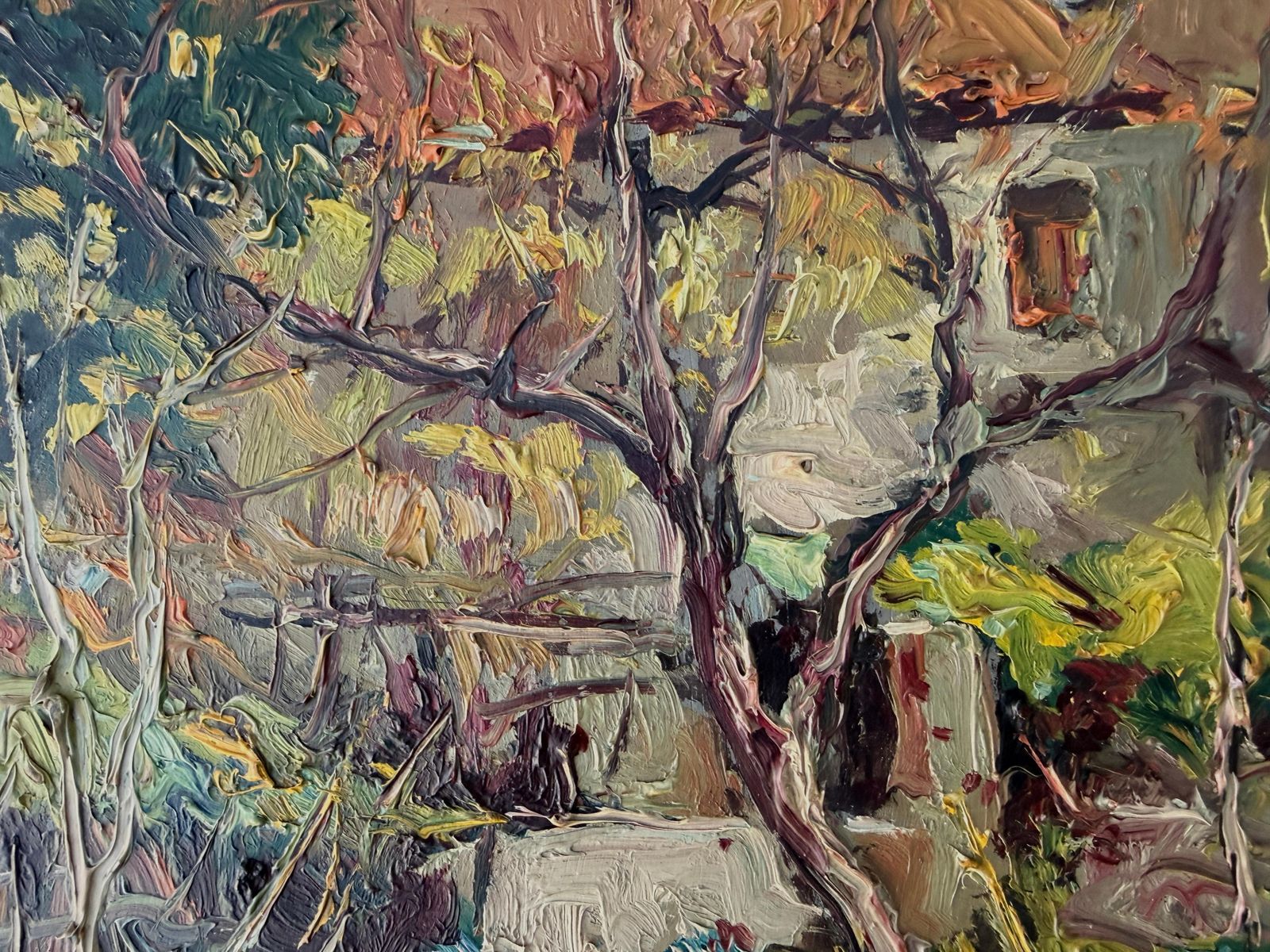 Joan Asensio Marine Mid Century Catalan Farmhouse Oil Painting Mediterranean Rustic Landscape 1940 photo Art