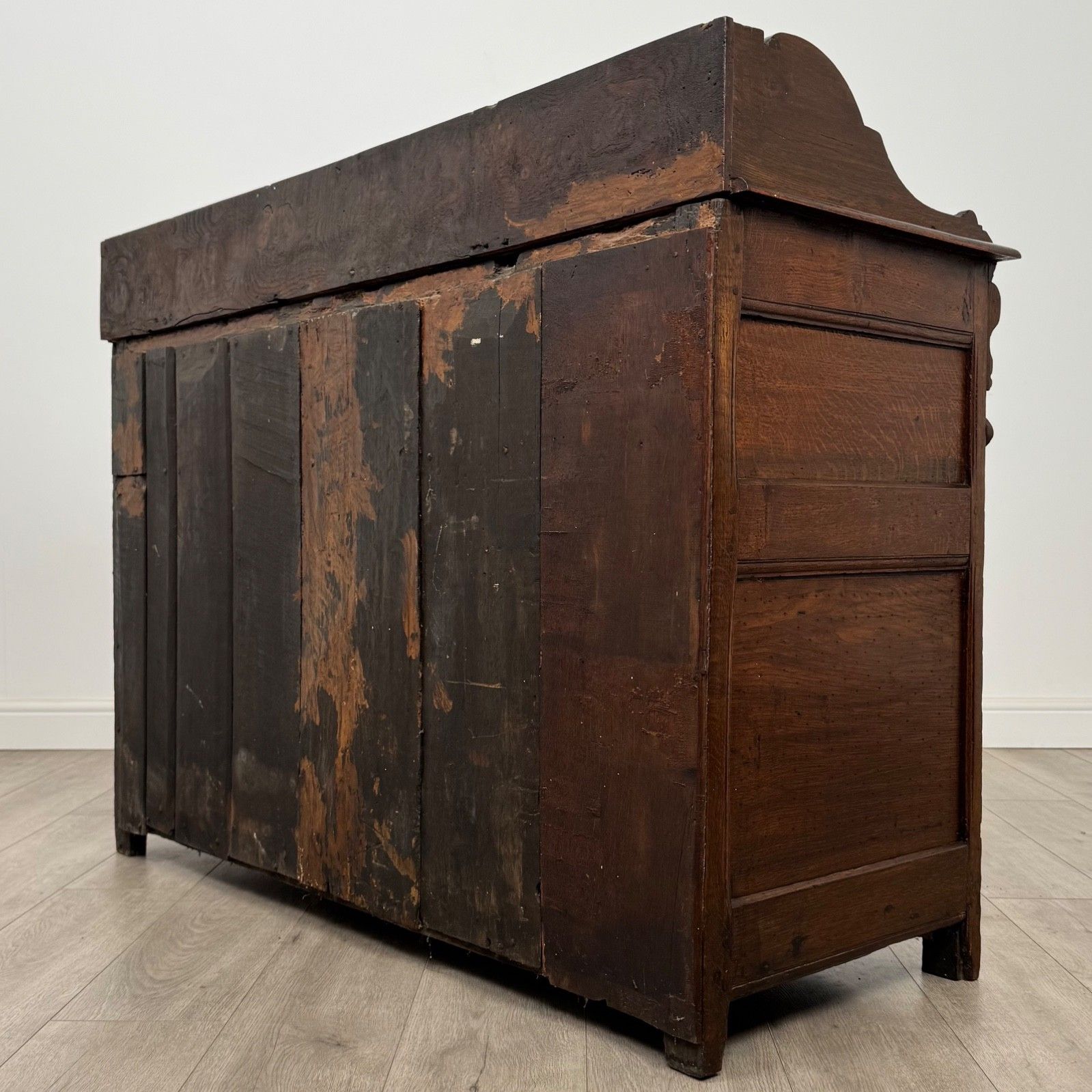 Antique 18th Century Georgian Sideboard In Oak ( Af 5223 ) photo buy
