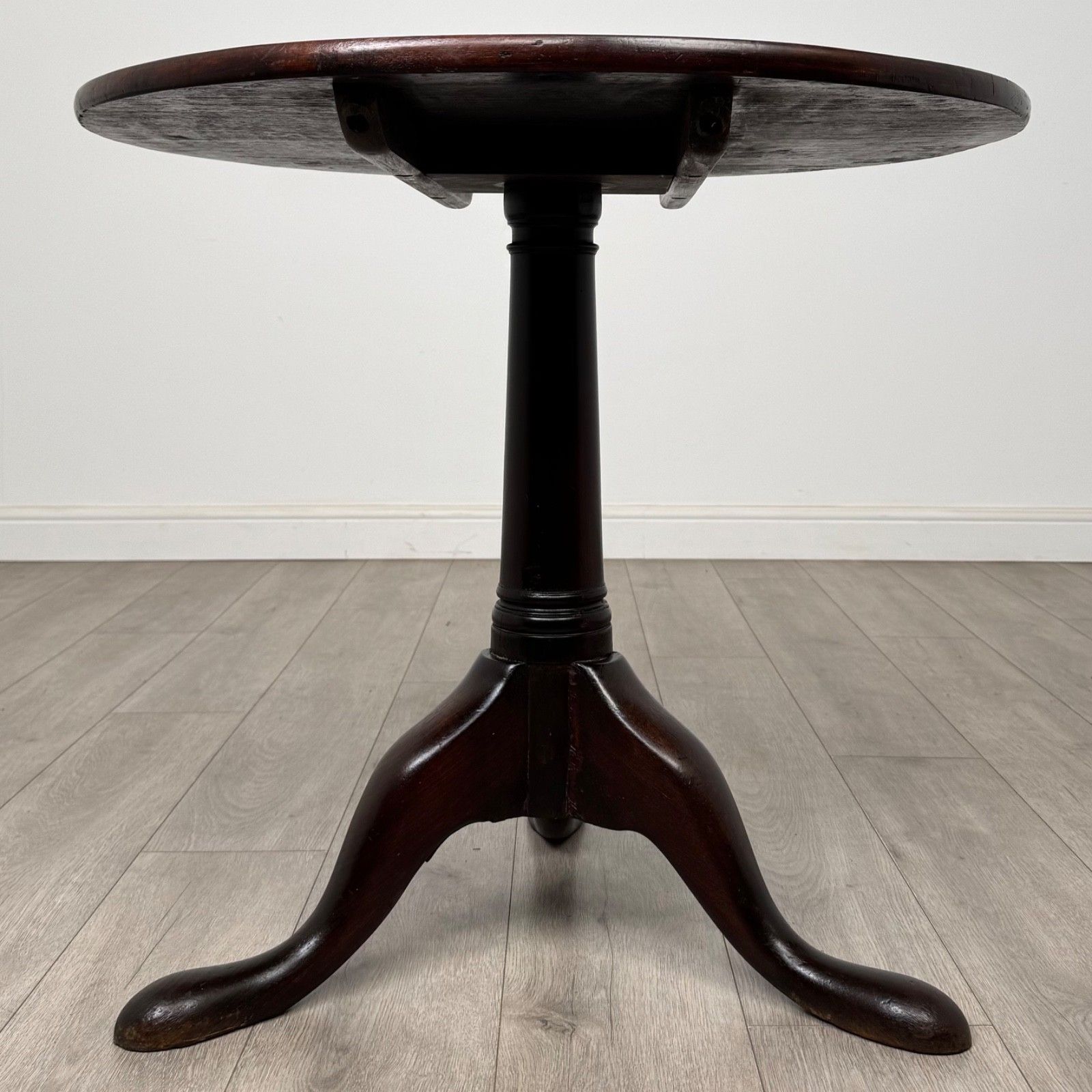 Antique 18th Century Georgian Tilt Top Table In Mahogany ( Af 5271 ) photo furniture