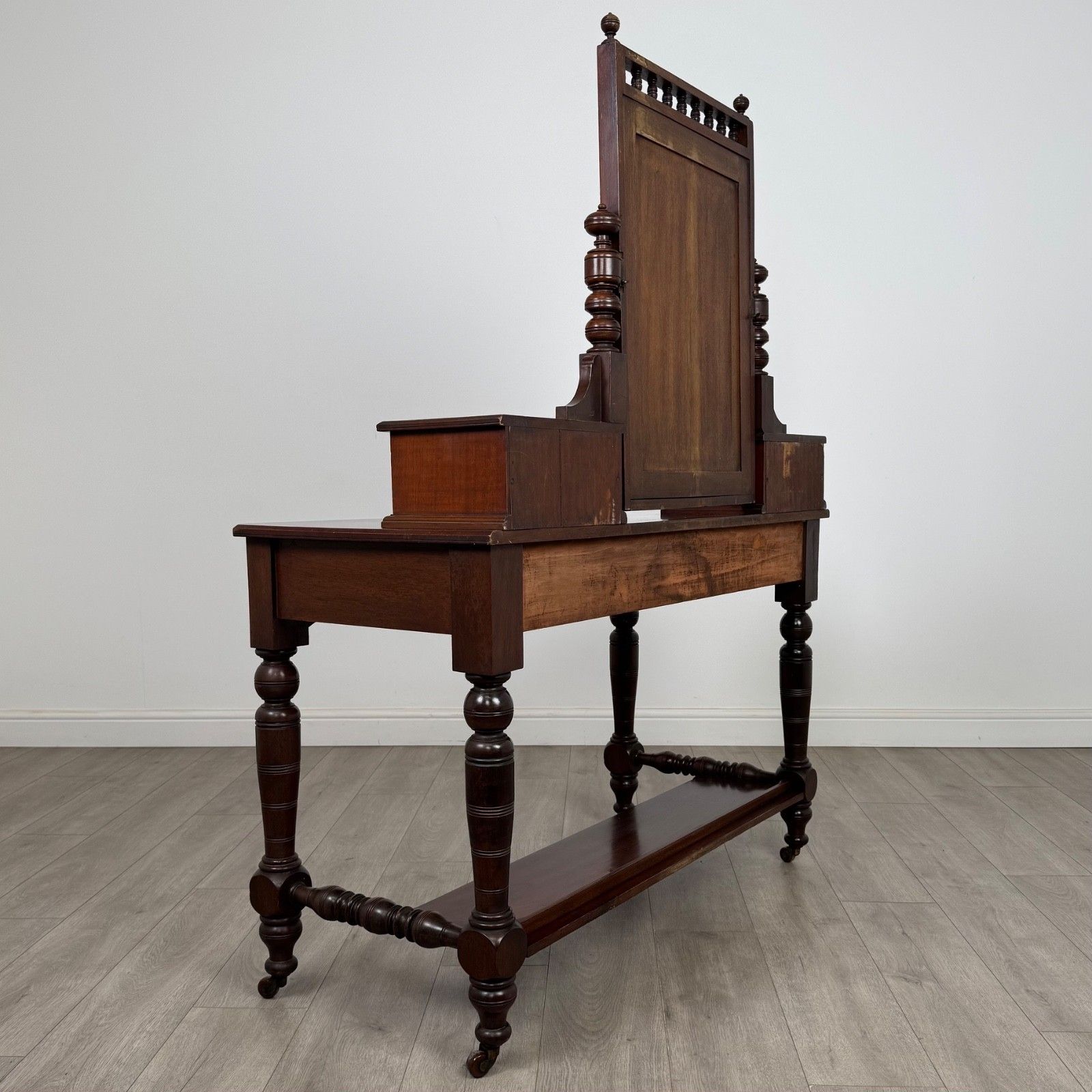 Antique 20th Century Edwardian Dressing Table In Mahogany ( Af 5238 ) photo Furniture