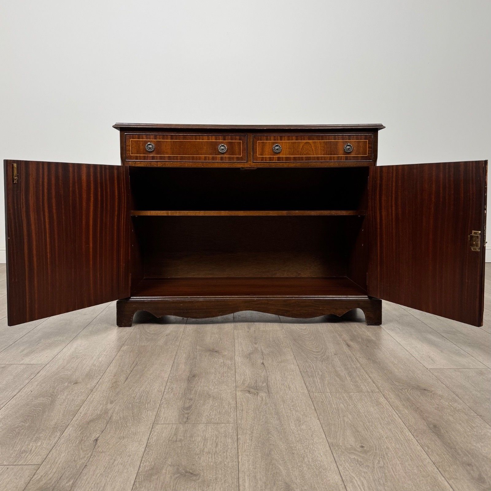 Antique 20th Century Inlaid Cupboard In Mahogany ( Af 5263 ) photo furniture