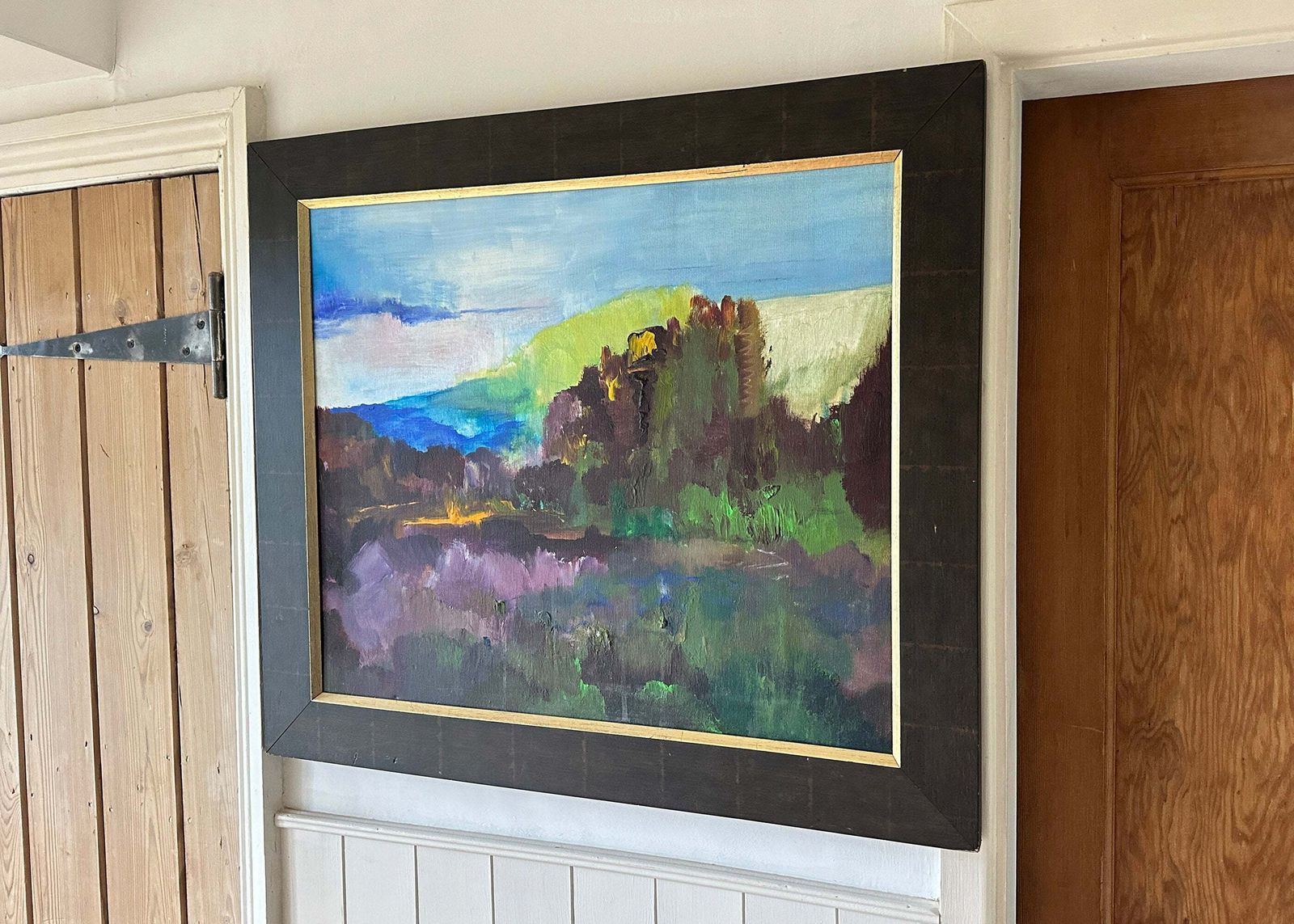 Contemporary Landscape Oil Painting photo Art