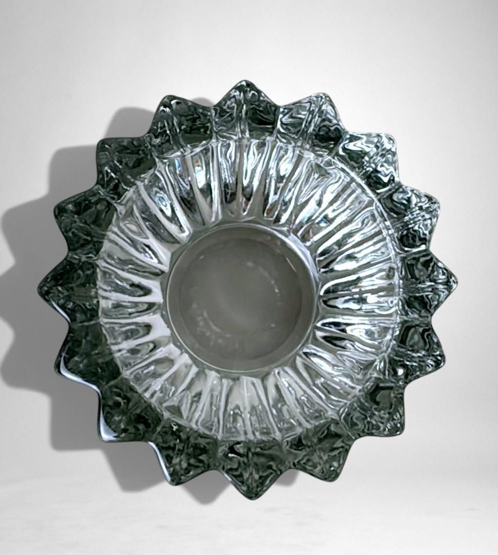 photo vintage Art Deco Pierre D’avesn Flower Holder / Glass Bowl