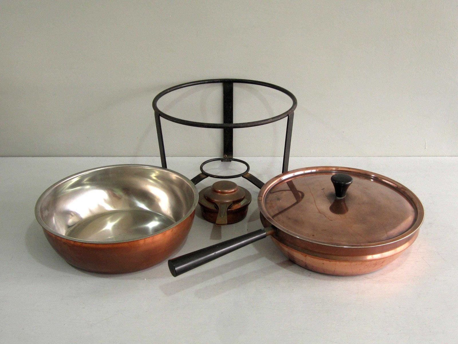 Swiss Fondue Set Or Warmer With Large Bowl And Pan photo furniture