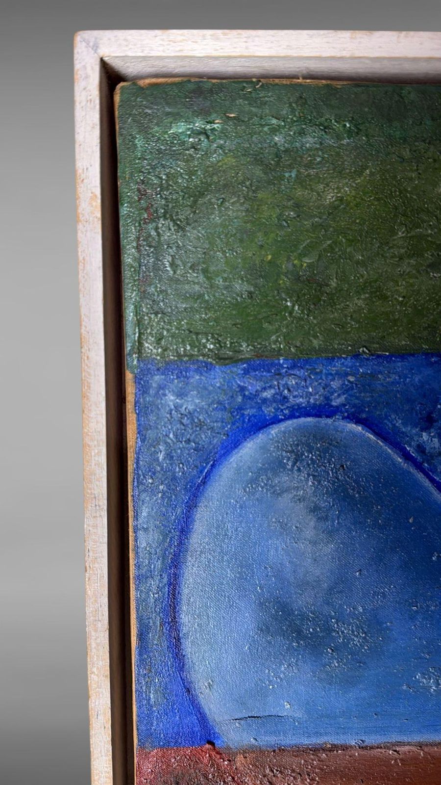 photo for sale Abstract Lyrical French Oil Painting On Canvas