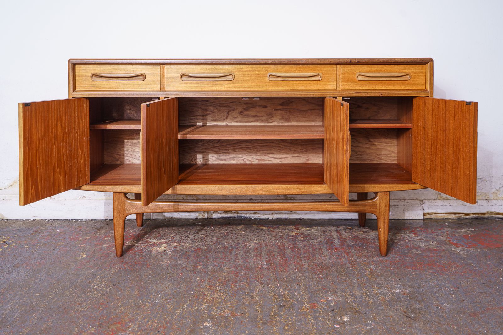 G Plan Mid Century Teak Sideboard photo vintage