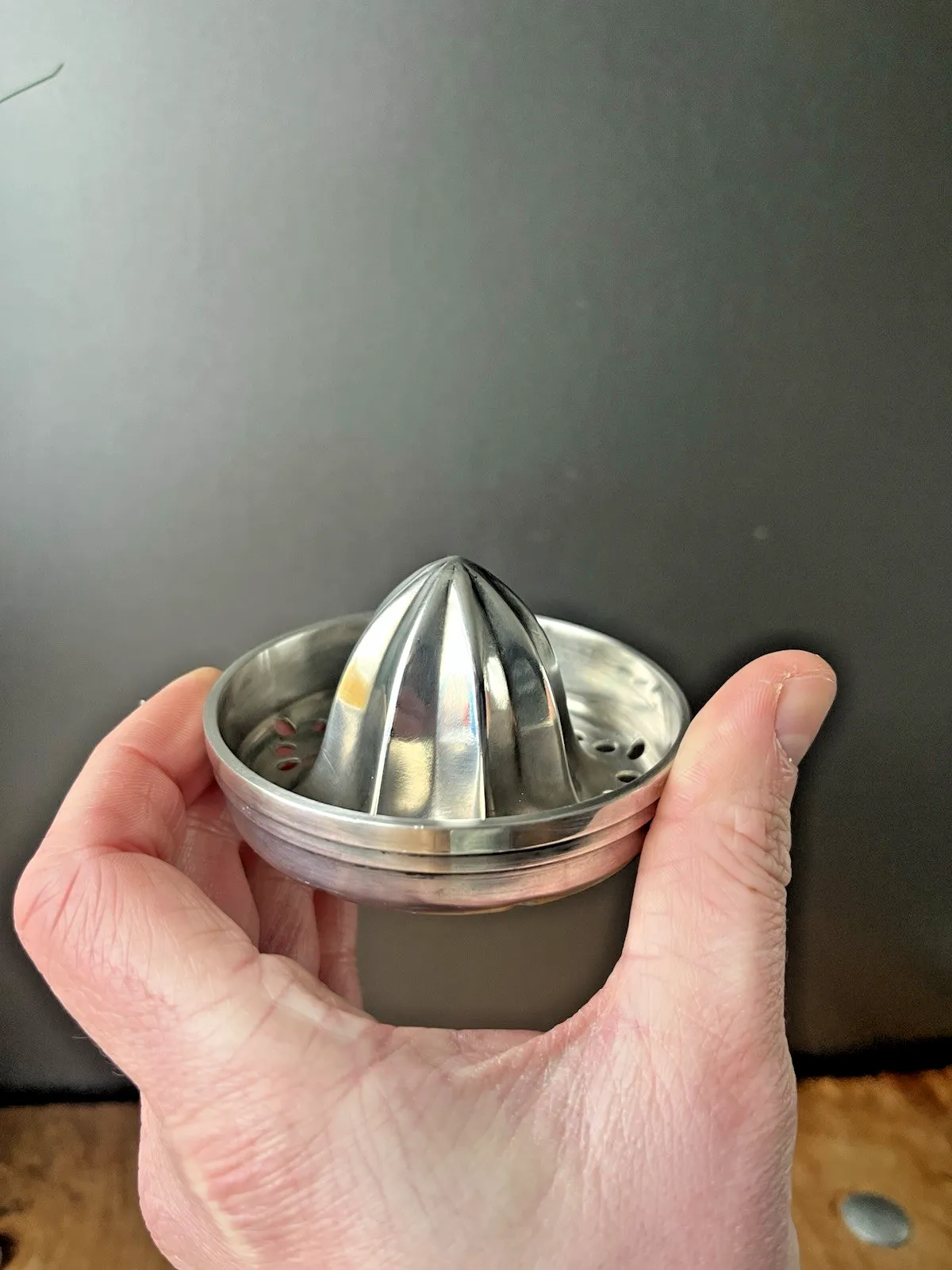 Antique Art Deco Christofle Cocktail Shaker / Citrus Juicer Press Silver Plated photo Home Decor