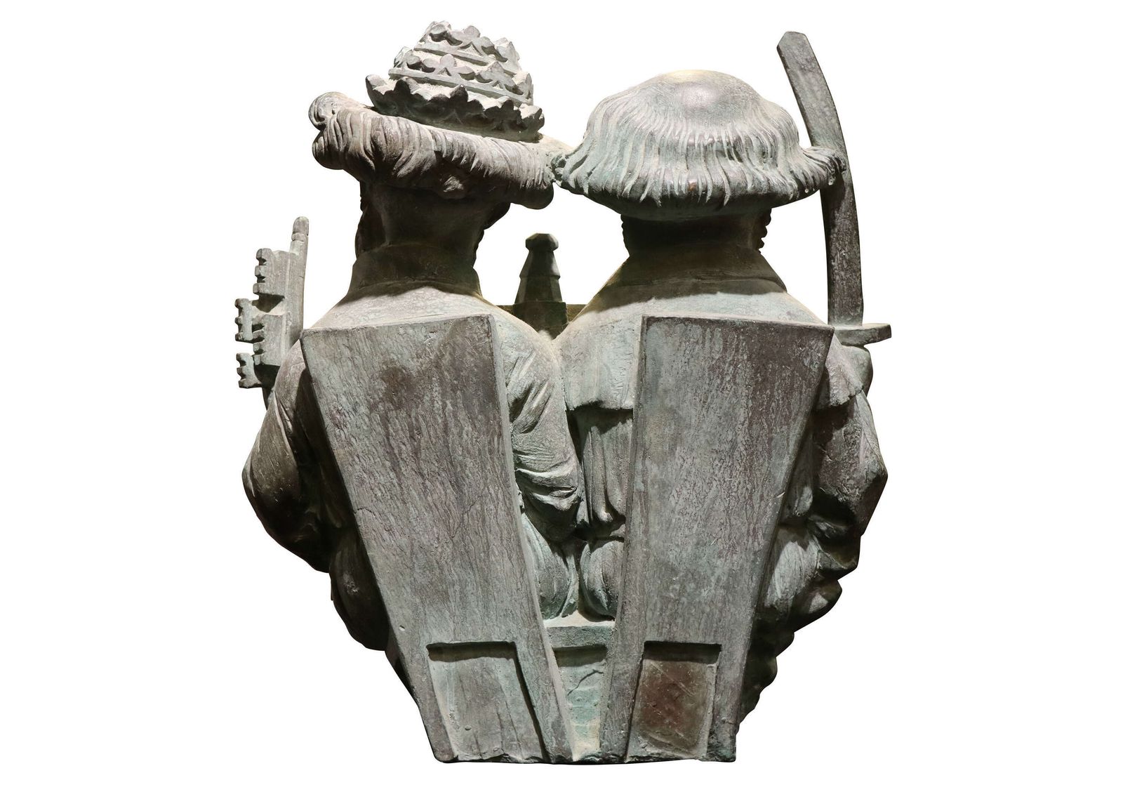James Butler Ra (1931–2022) – Large Bronze Of St Peter And St Paul, York Minster Edition photo 3680.0