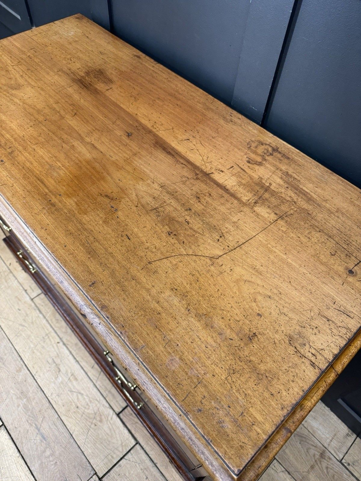 Antique Mahogany Chest Of Drawers / Bedroom Storage / Victorian Georgian photo Furniture