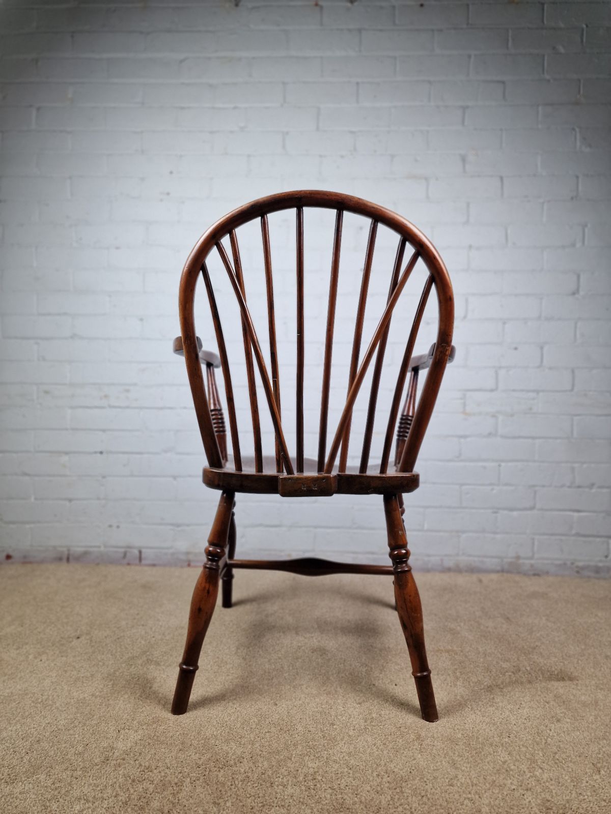 Antique Windsor Chair   19th Century Thames Valley Region photo vinterior