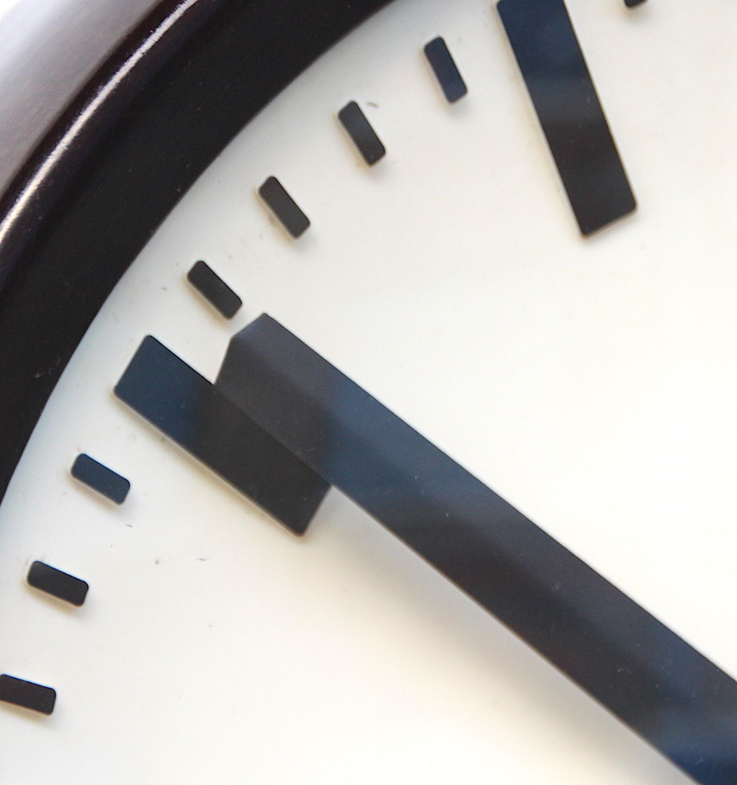 photo buy 1970s Czech Bakelite Office/Commercial Industrial Wall Clock. Fully Guaranteed. London Timepiece.