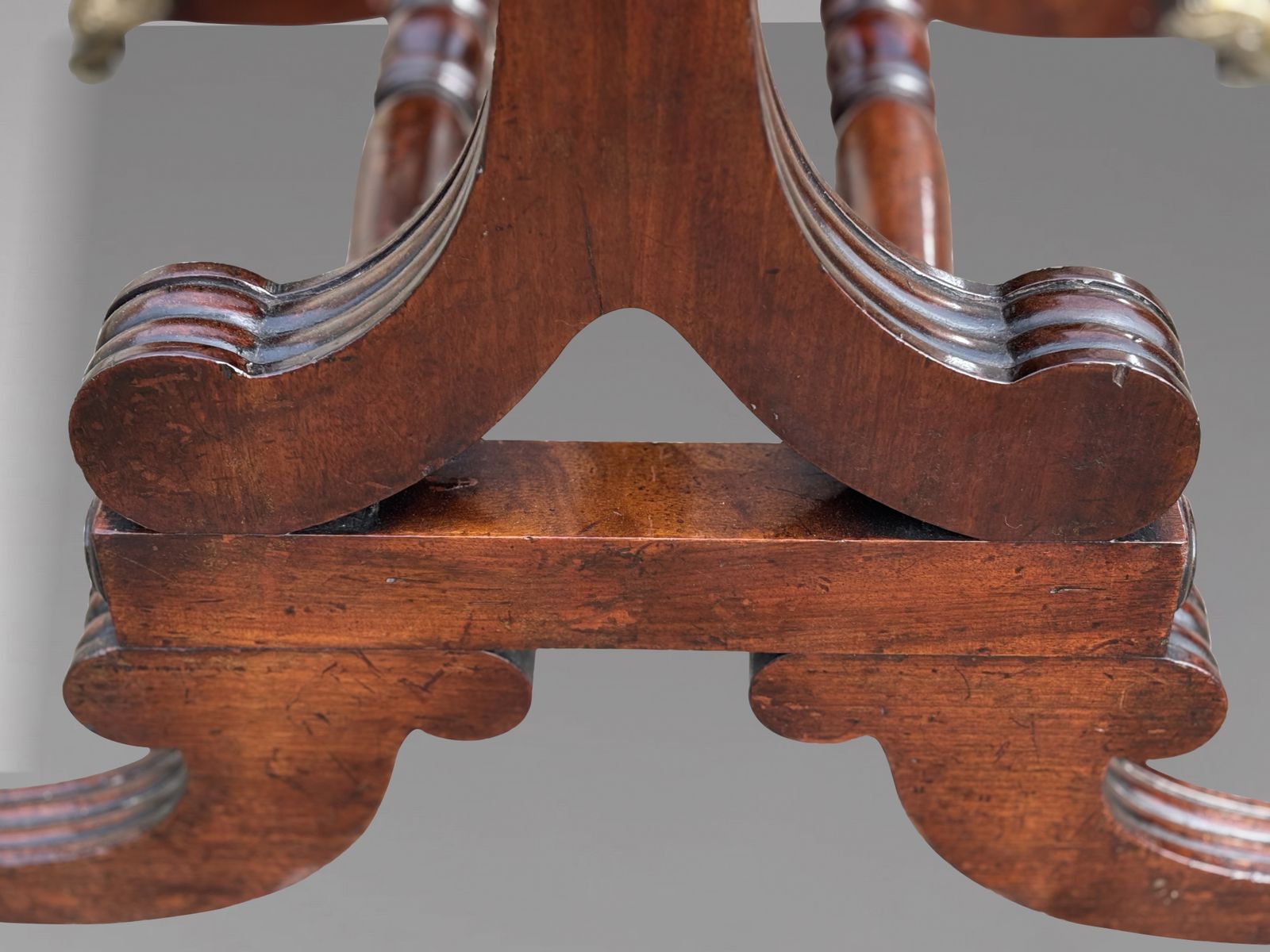 photo for sale 19th Century William IV Period Mahogany Cheval Mirror