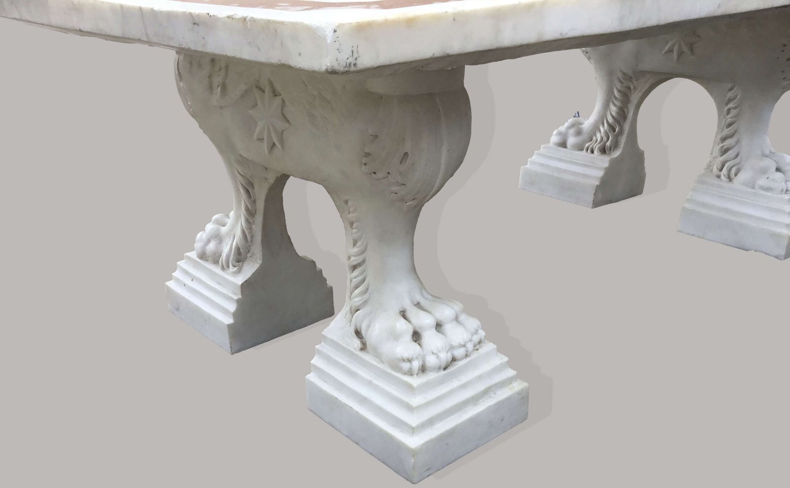 Magnificent C18th Large Italian Marble Low Centre Table photo 10450.0