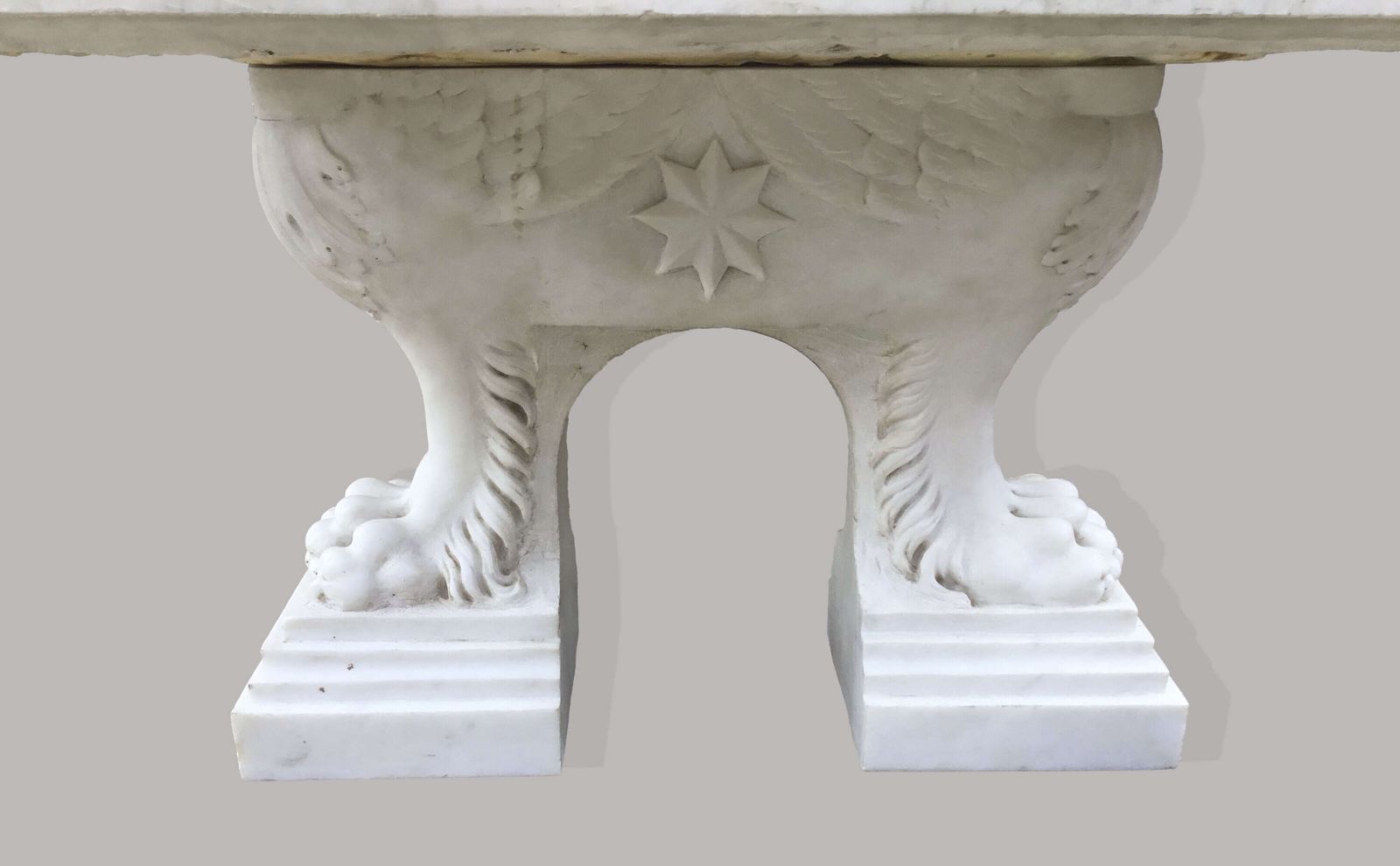 photo for sale Magnificent C18th Large Italian Marble Low Centre Table